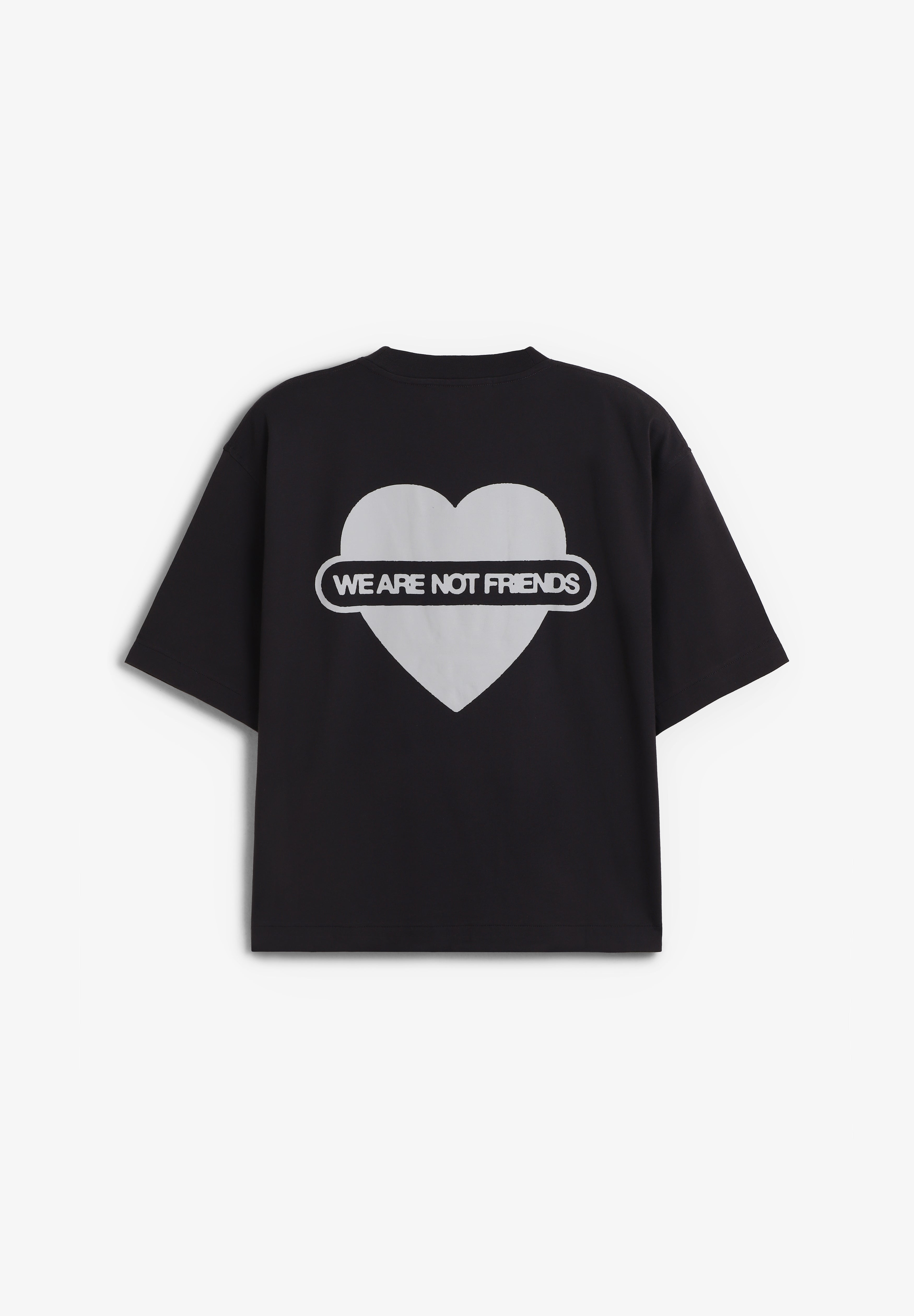 WE ARE NOT FRIENDS | UNION LOVE ANTRA BOXY TEE