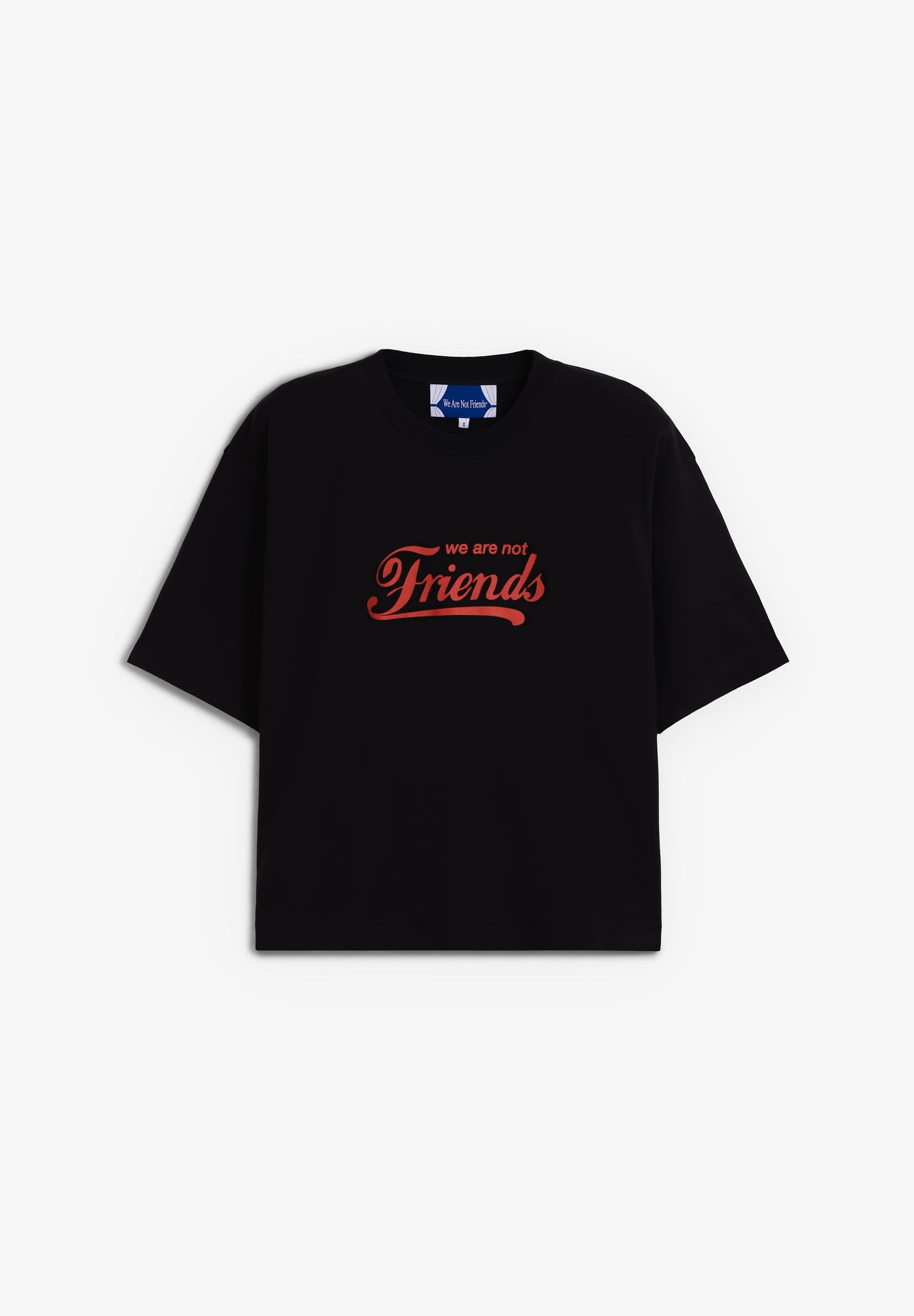 WE ARE NOT FRIENDS | MAJOR FRIENDS BOXY TEE