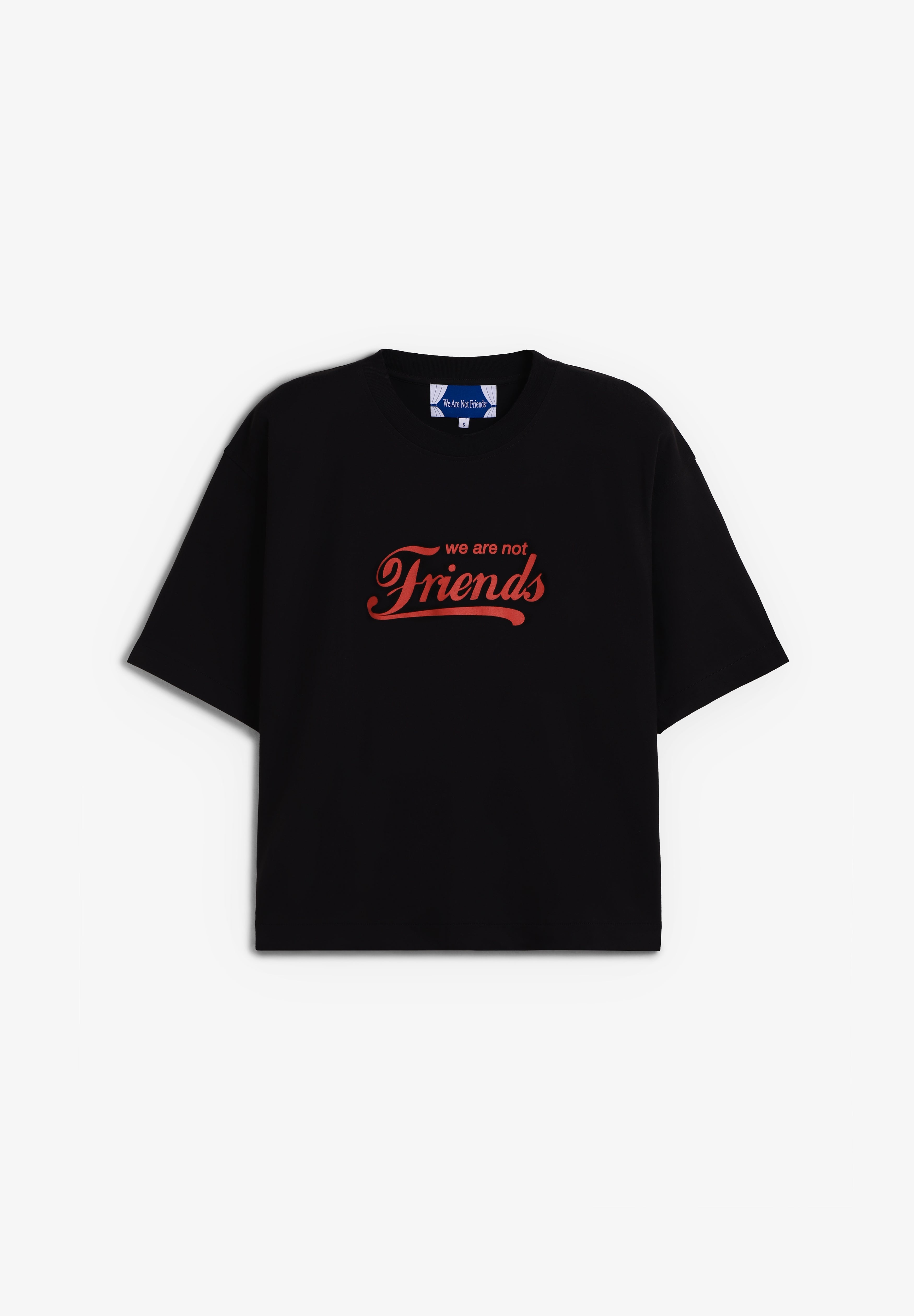 WE ARE NOT FRIENDS | MAJOR FRIENDS BOXY TEE