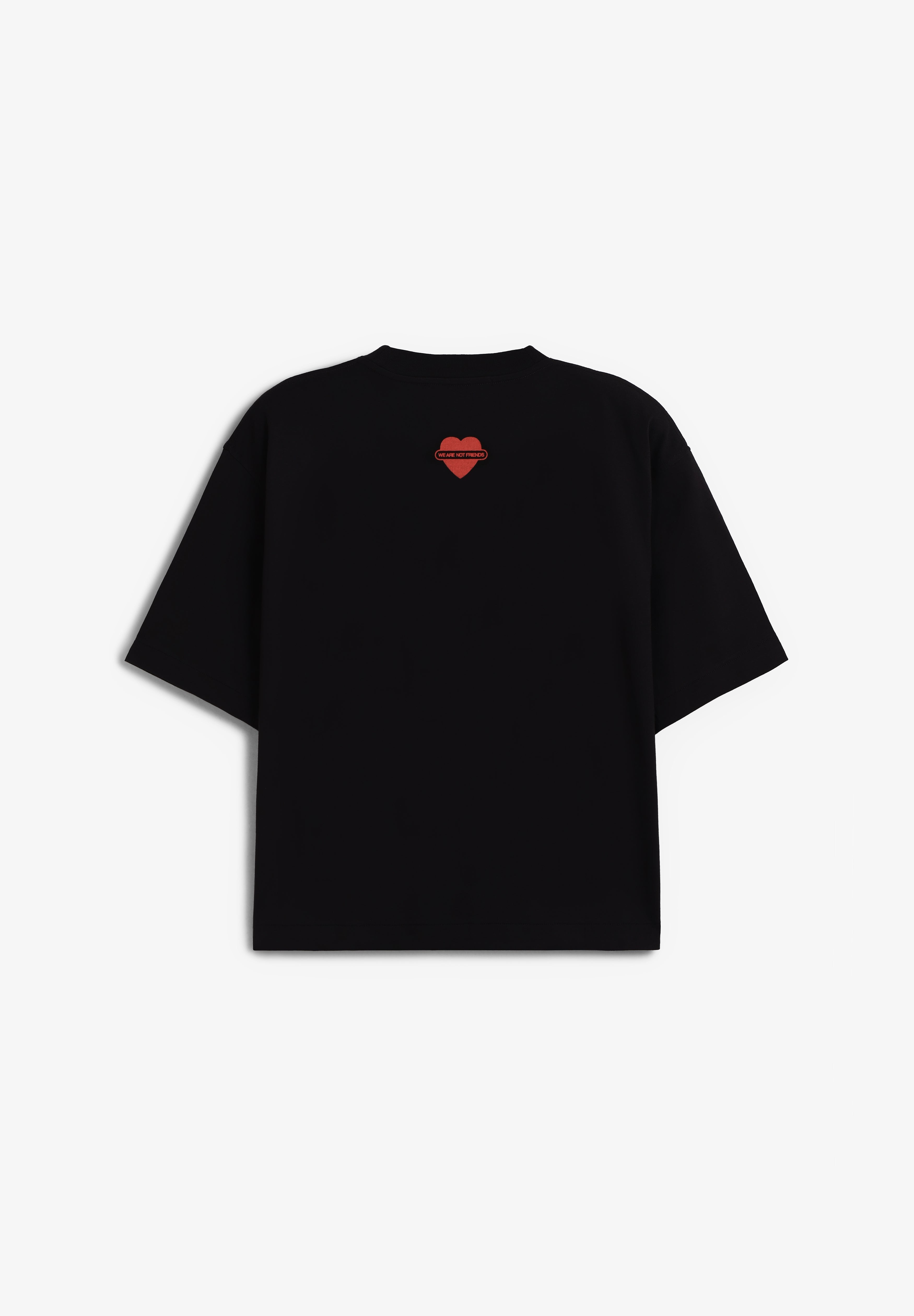 WE ARE NOT FRIENDS | MAJOR FRIENDS BOXY TEE