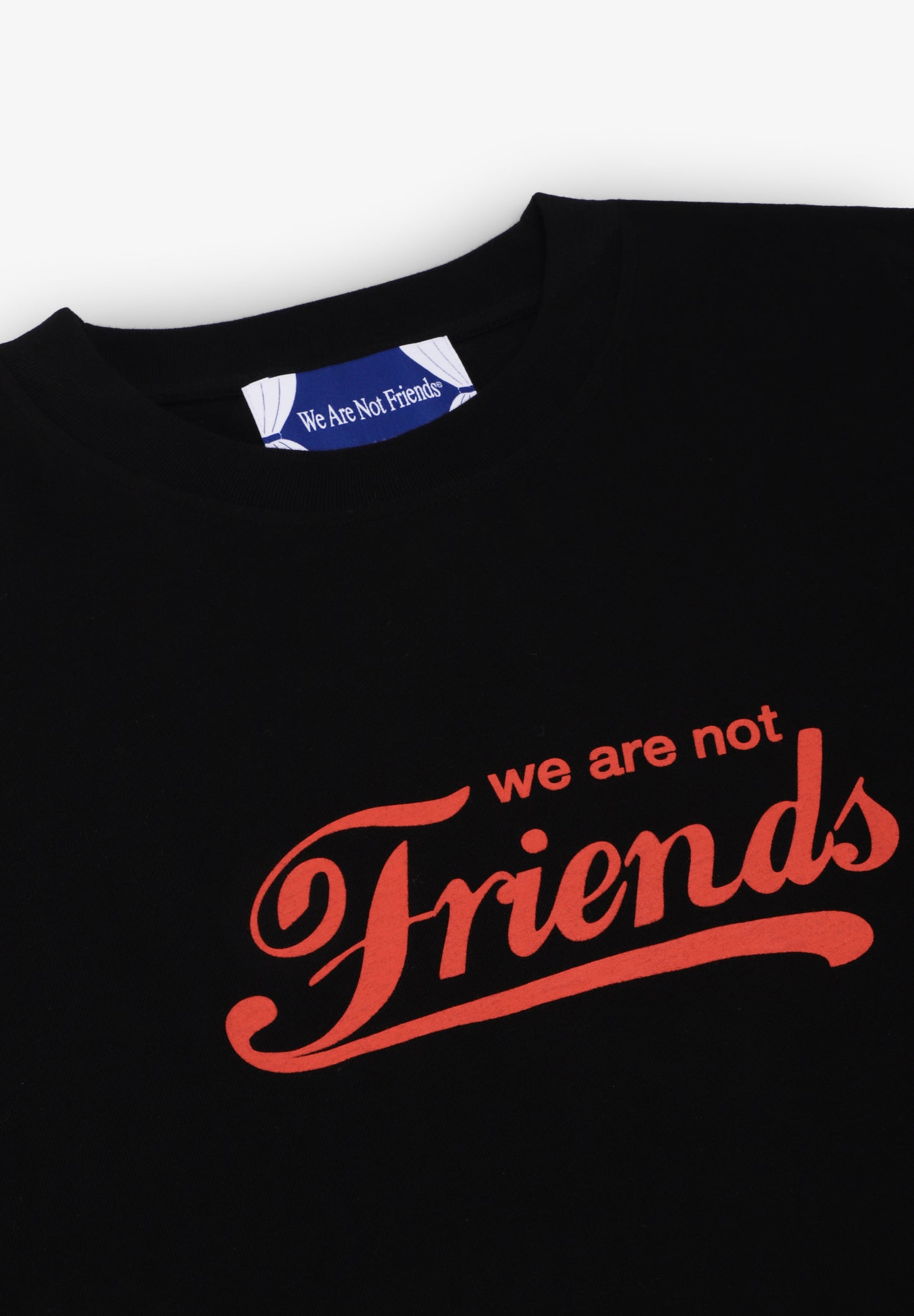 WE ARE NOT FRIENDS | MAJOR FRIENDS BOXY TEE