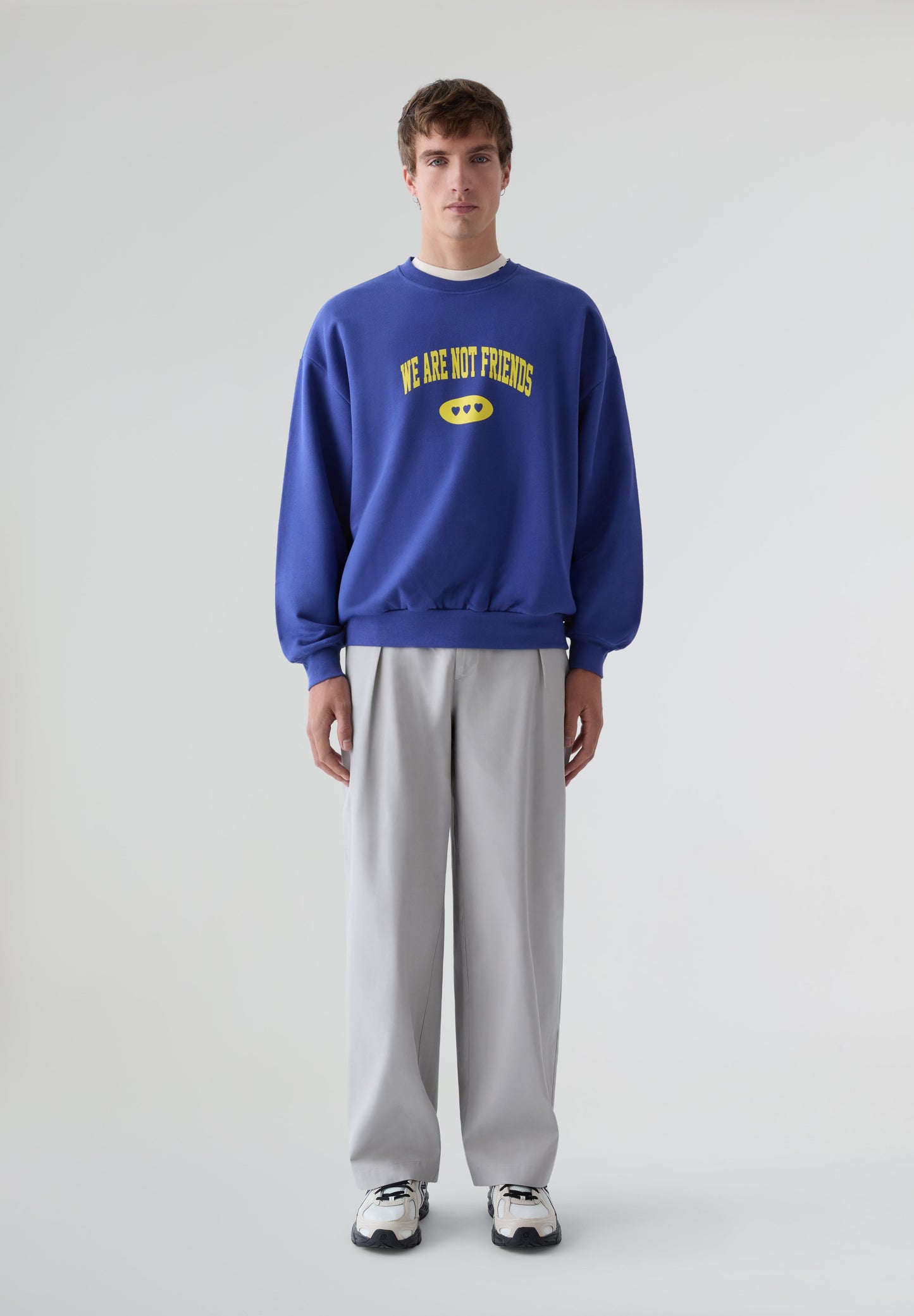 WE ARE NOT FRIENDS | U FRIENDS CREWNECK