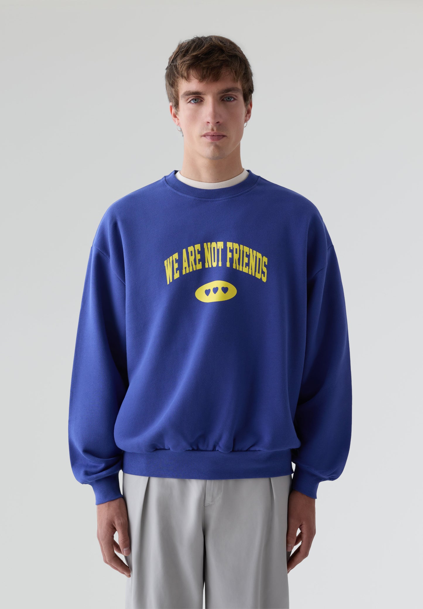 WE ARE NOT FRIENDS | U FRIENDS CREWNECK