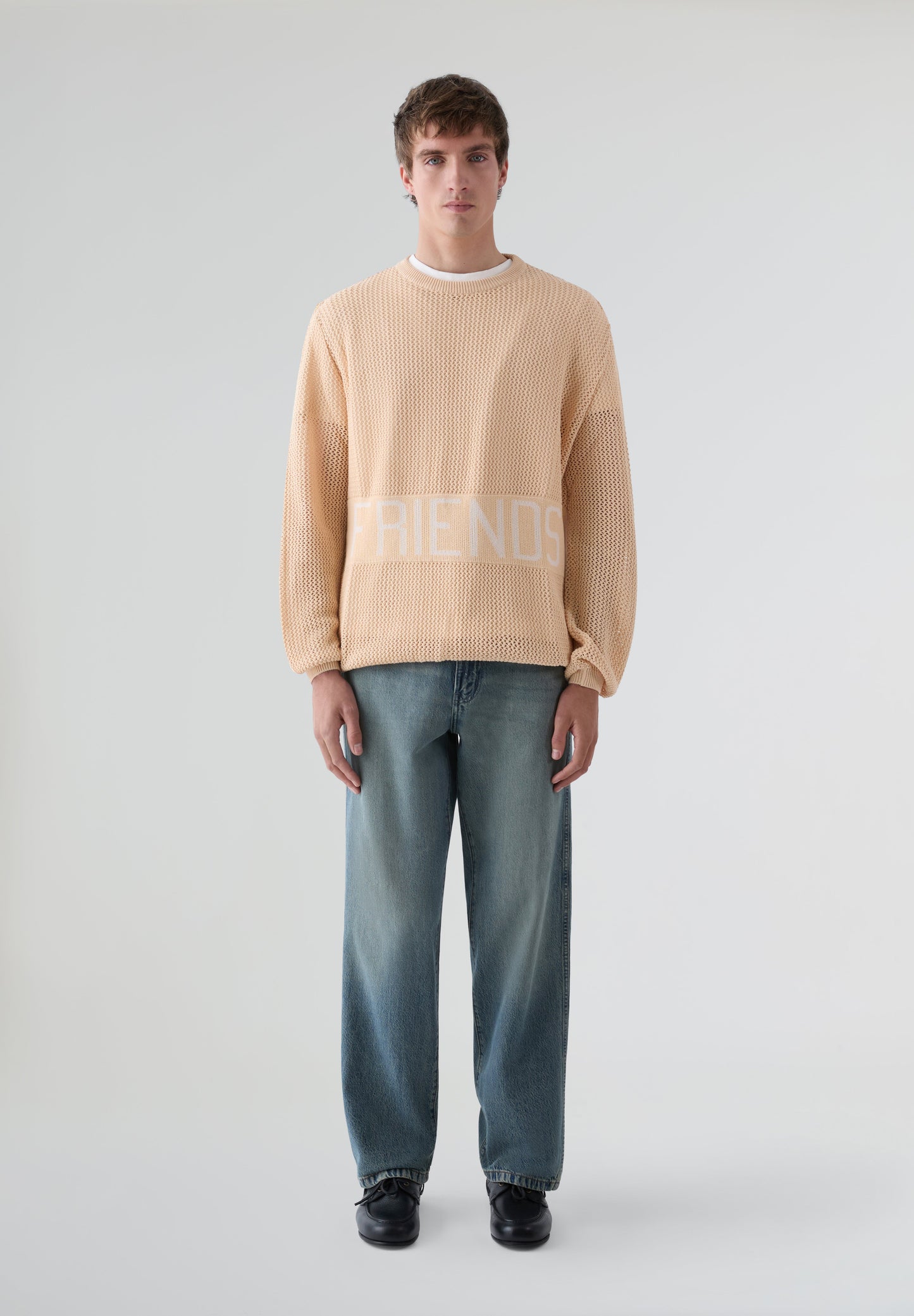 WE ARE NOT FRIENDS | FRIENDS KNIT SWEATER