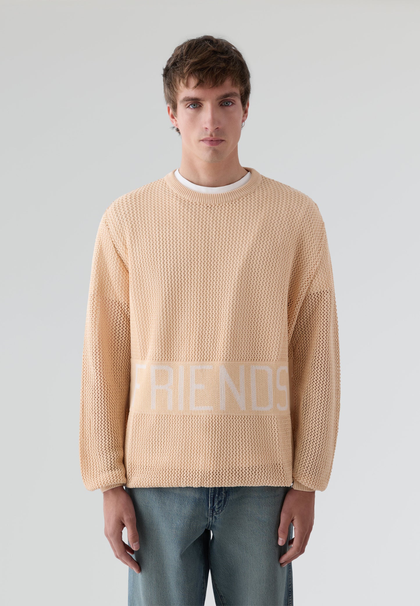 WE ARE NOT FRIENDS | FRIENDS KNIT SWEATER