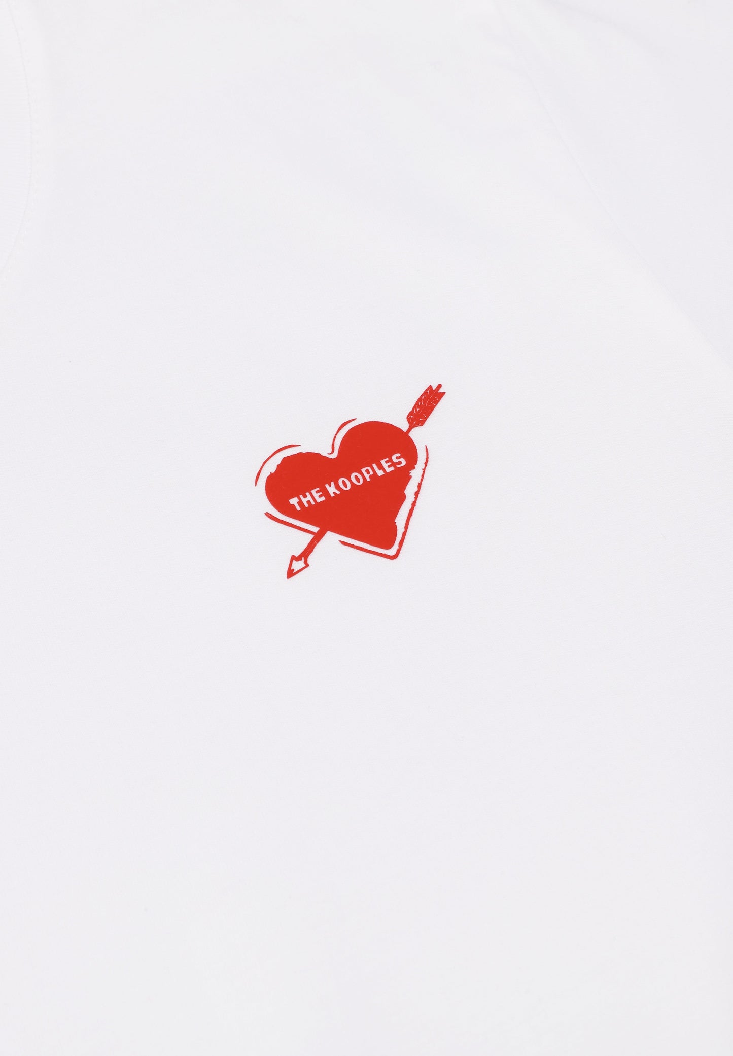 THE KOOPLES | CAMISETA CORAZON FLOCADO