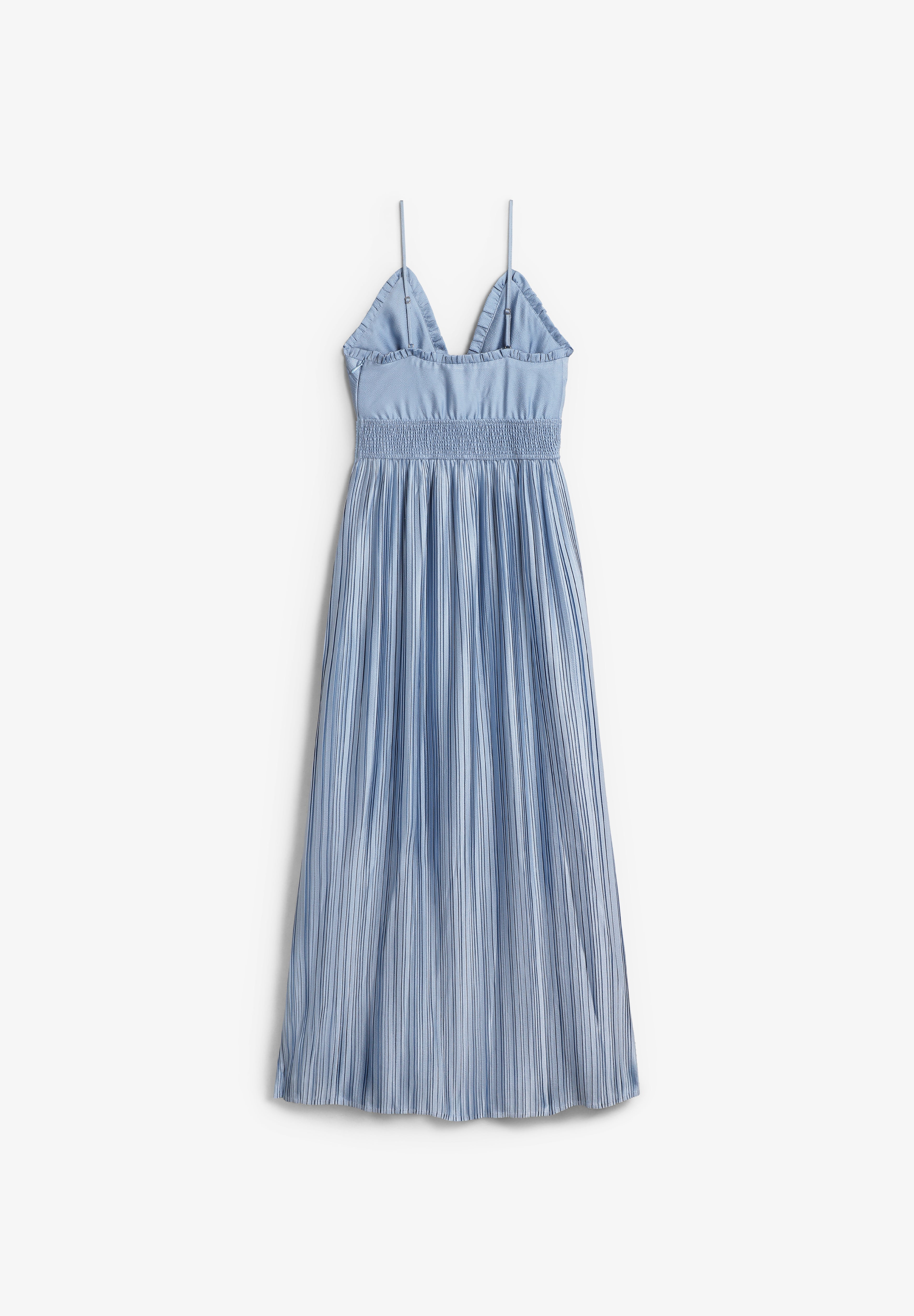 THE KOOPLES | VESTIDO PLISADO AZUL