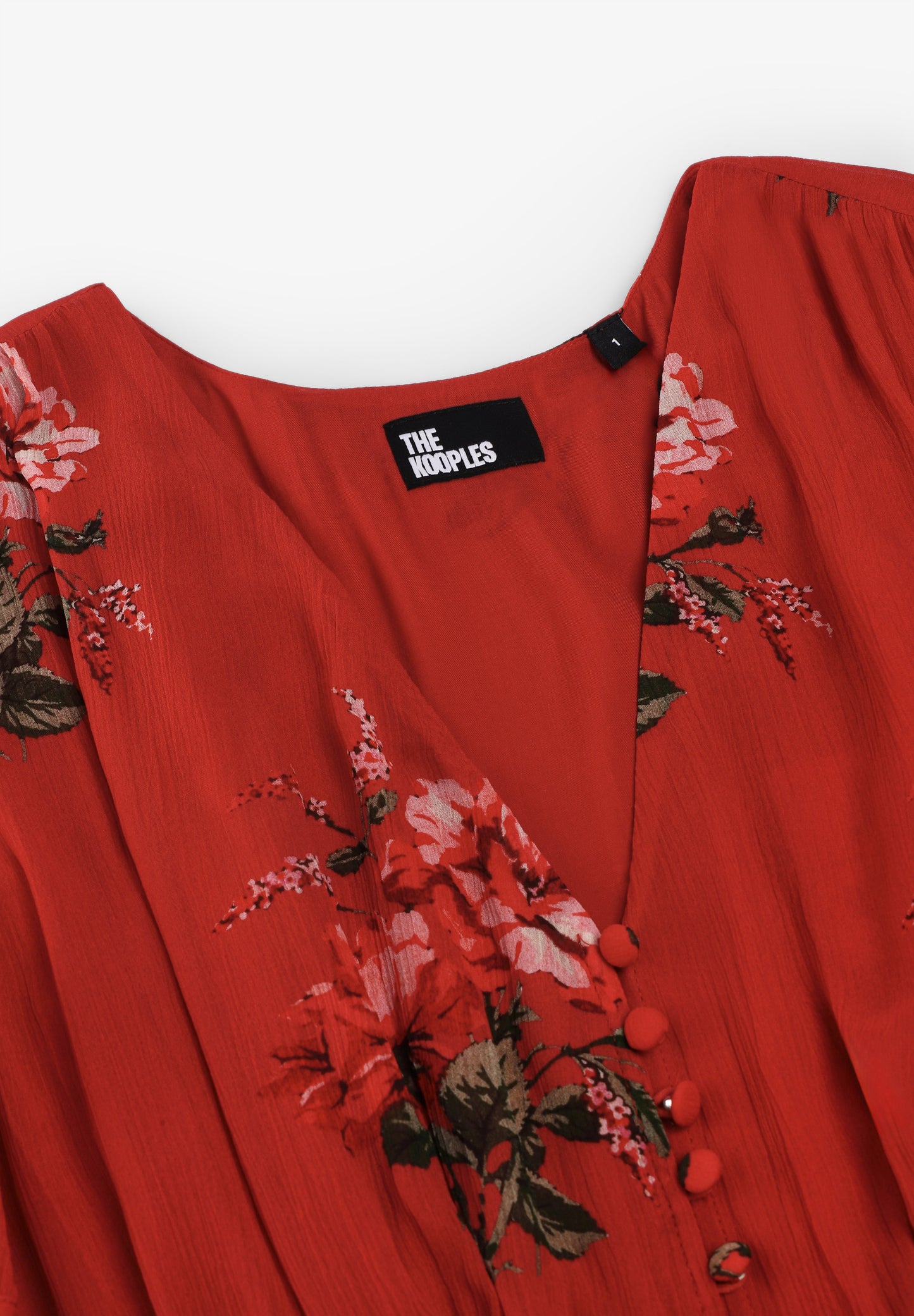 THE KOOPLES | VESTIDO ESTAMPADO FLORAL
