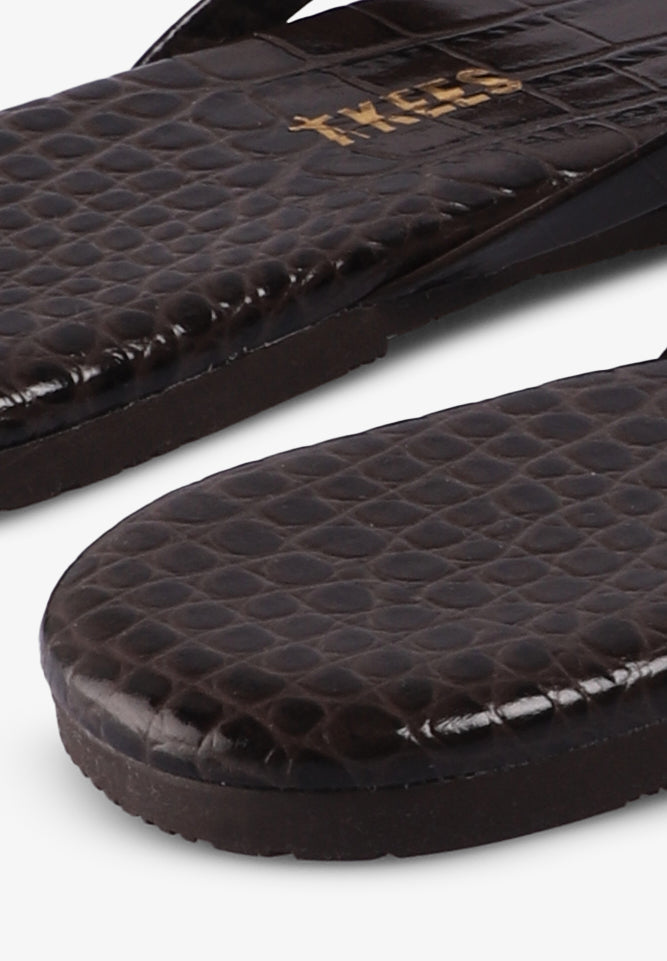 TKEES | SANDÁLIA SQUARE TOE LILY CROC