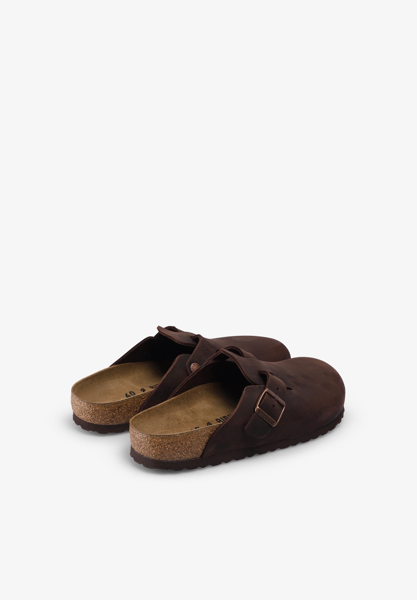 BIRKENSTOCK | SOCAS BOSTON OILED LEATHER DE HOMEM