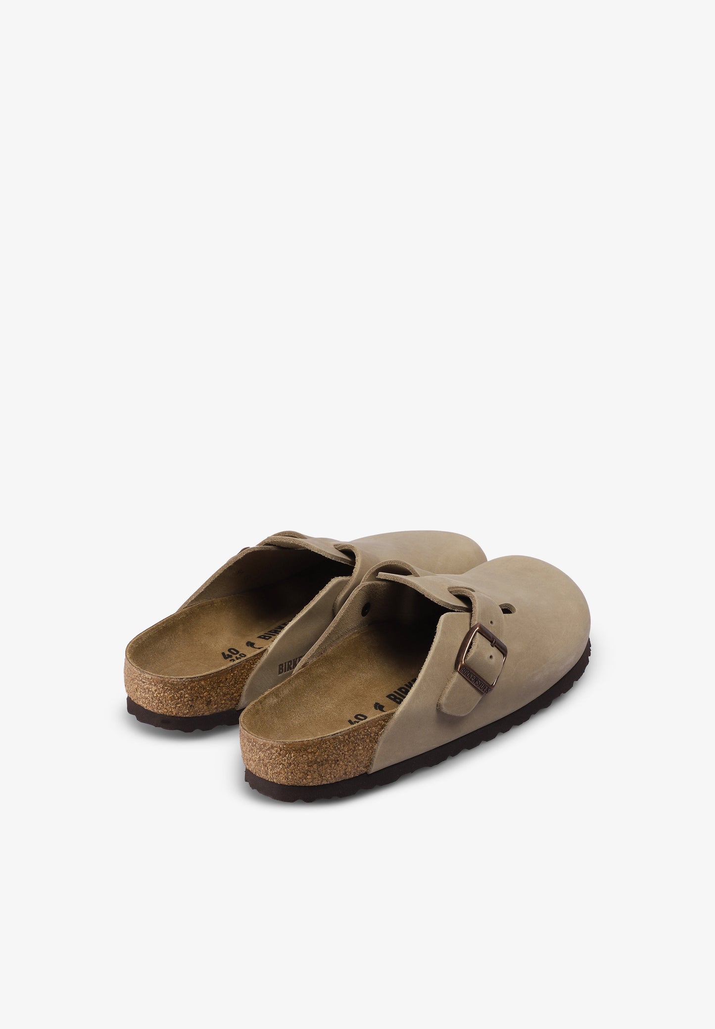 BIRKENSTOCK | SOCAS BOSTON OILED LEATHER DE HOMEM