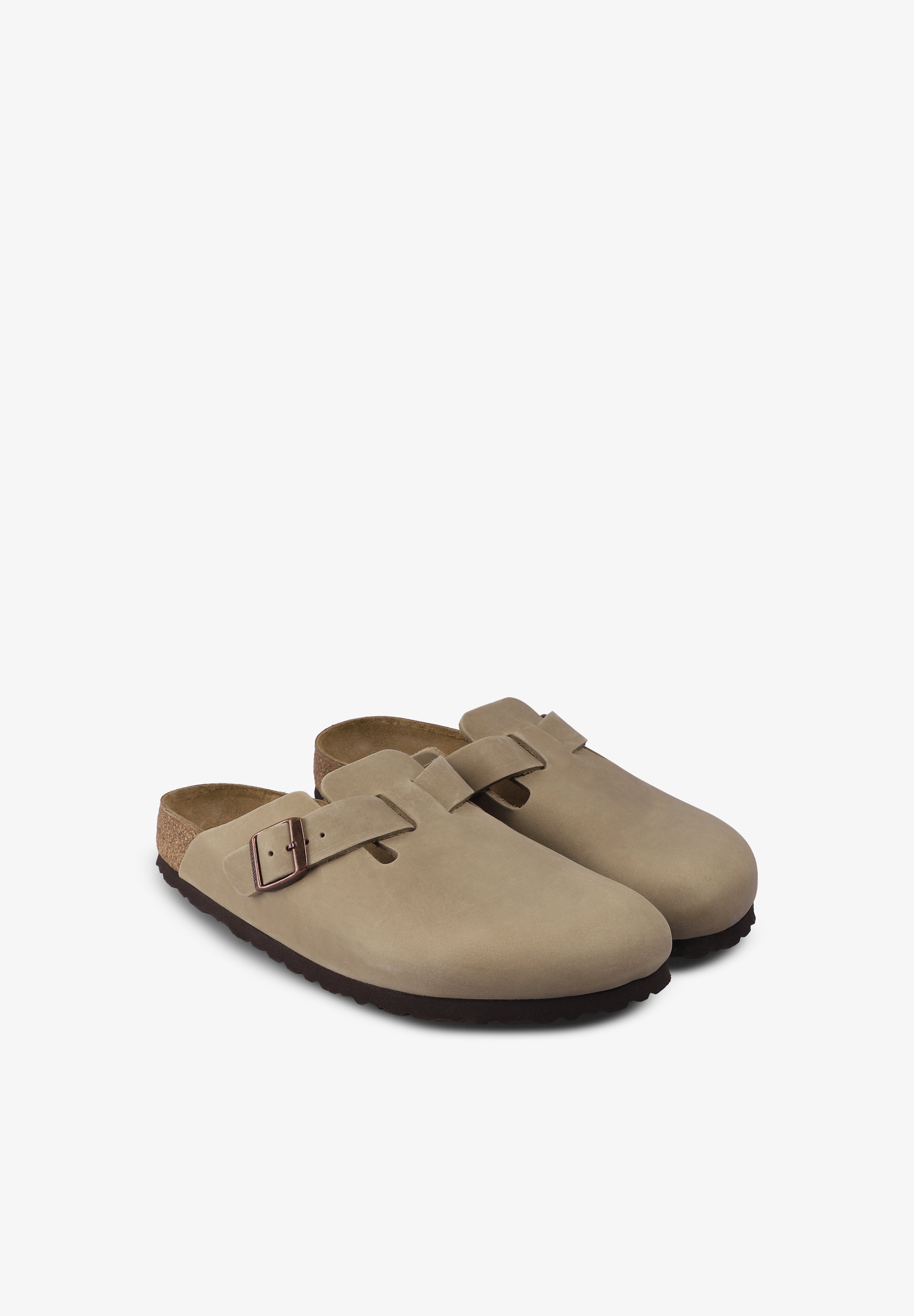 BIRKENSTOCK | SOCAS BOSTON OILED LEATHER DE HOMEM