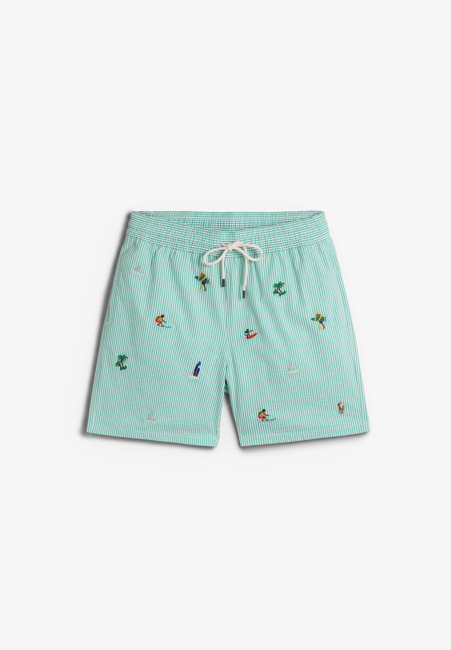 POLO RALPH LAUREN | SEERSUCKER-WVN-SWIM BOTTOM
