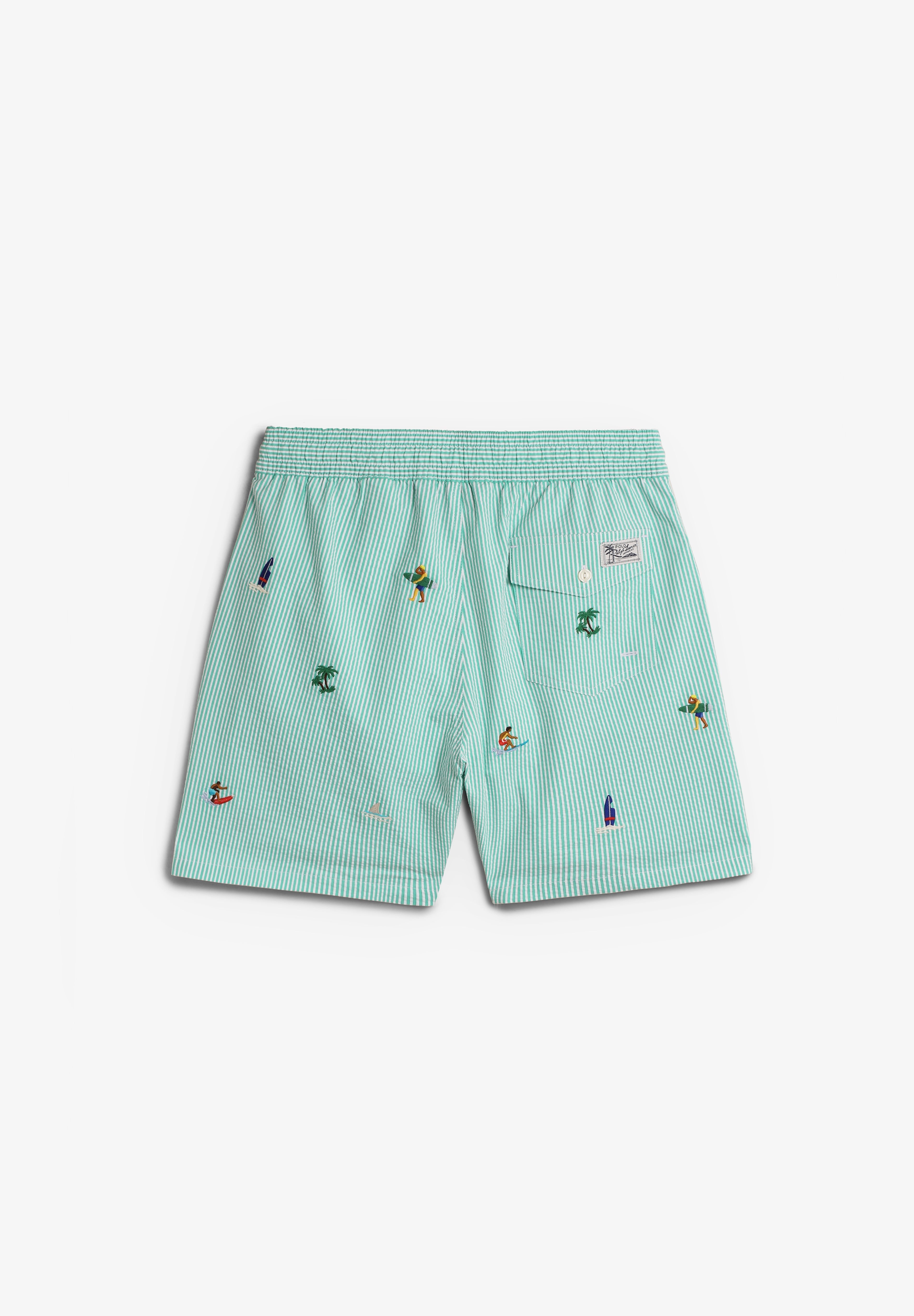 POLO RALPH LAUREN | SEERSUCKER-WVN-SWIM BOTTOM