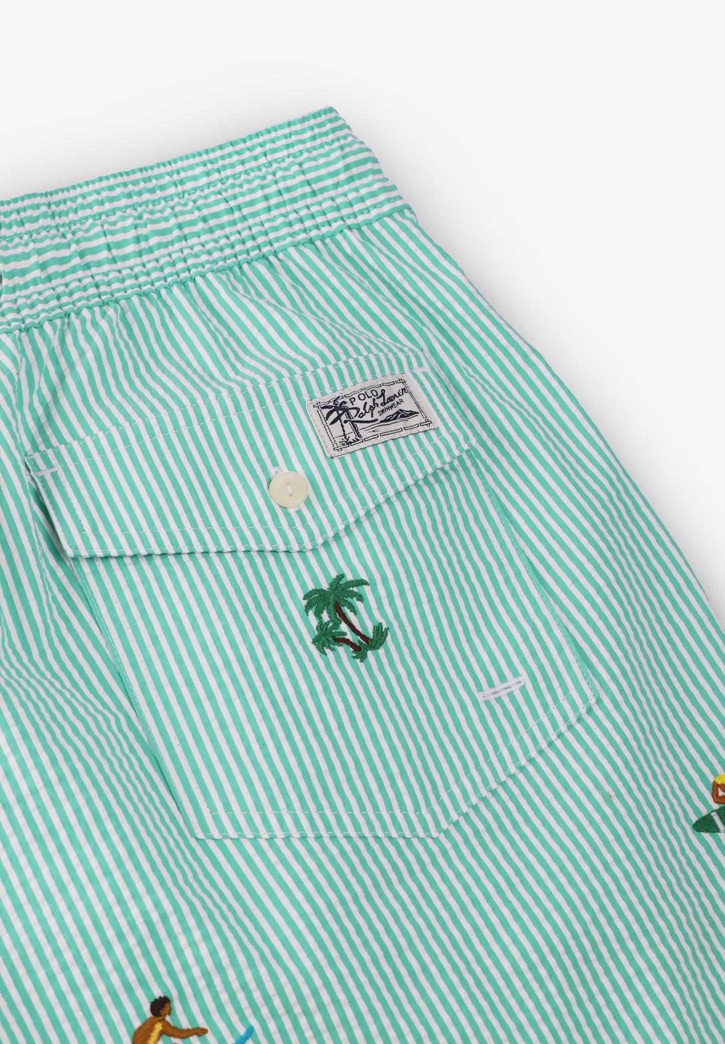 POLO RALPH LAUREN | SEERSUCKER-WVN-SWIM BOTTOM