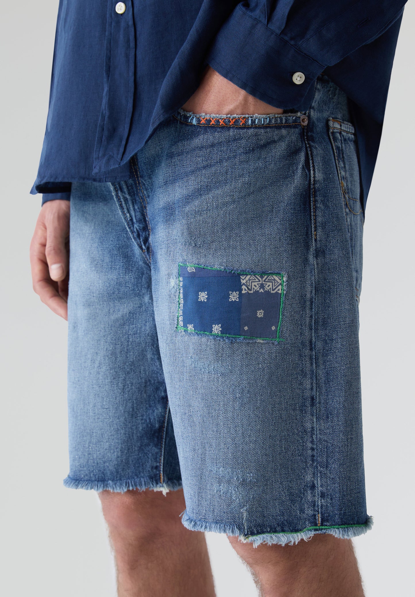 POLO RALPH LAUREN | RIGID DENIM-WVN-SHORTS