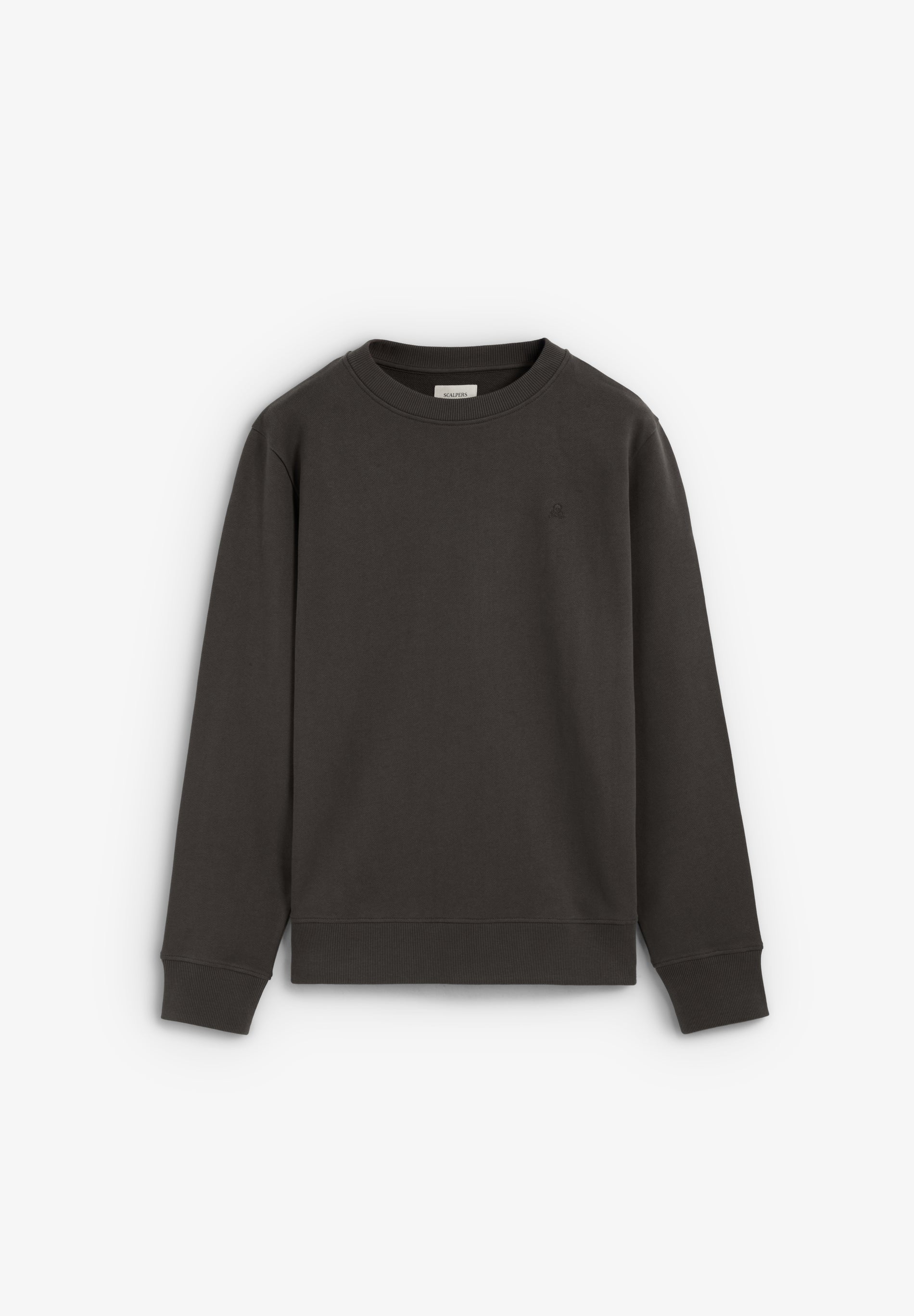 SWEATSHIRT CREWNECK COM BORDADO NO TOM