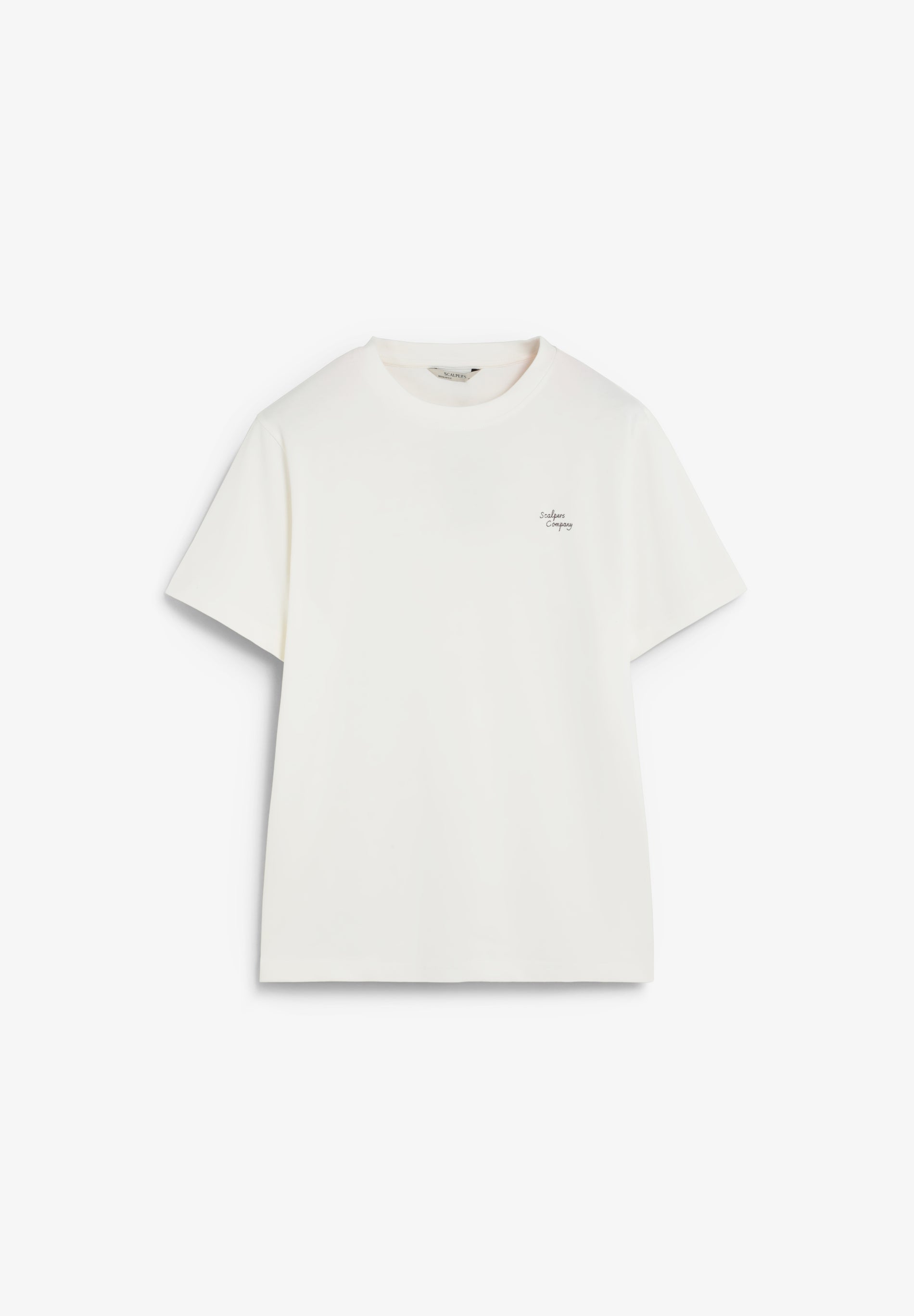 T-SHIRT BORDADA EM JERSEY PESADO