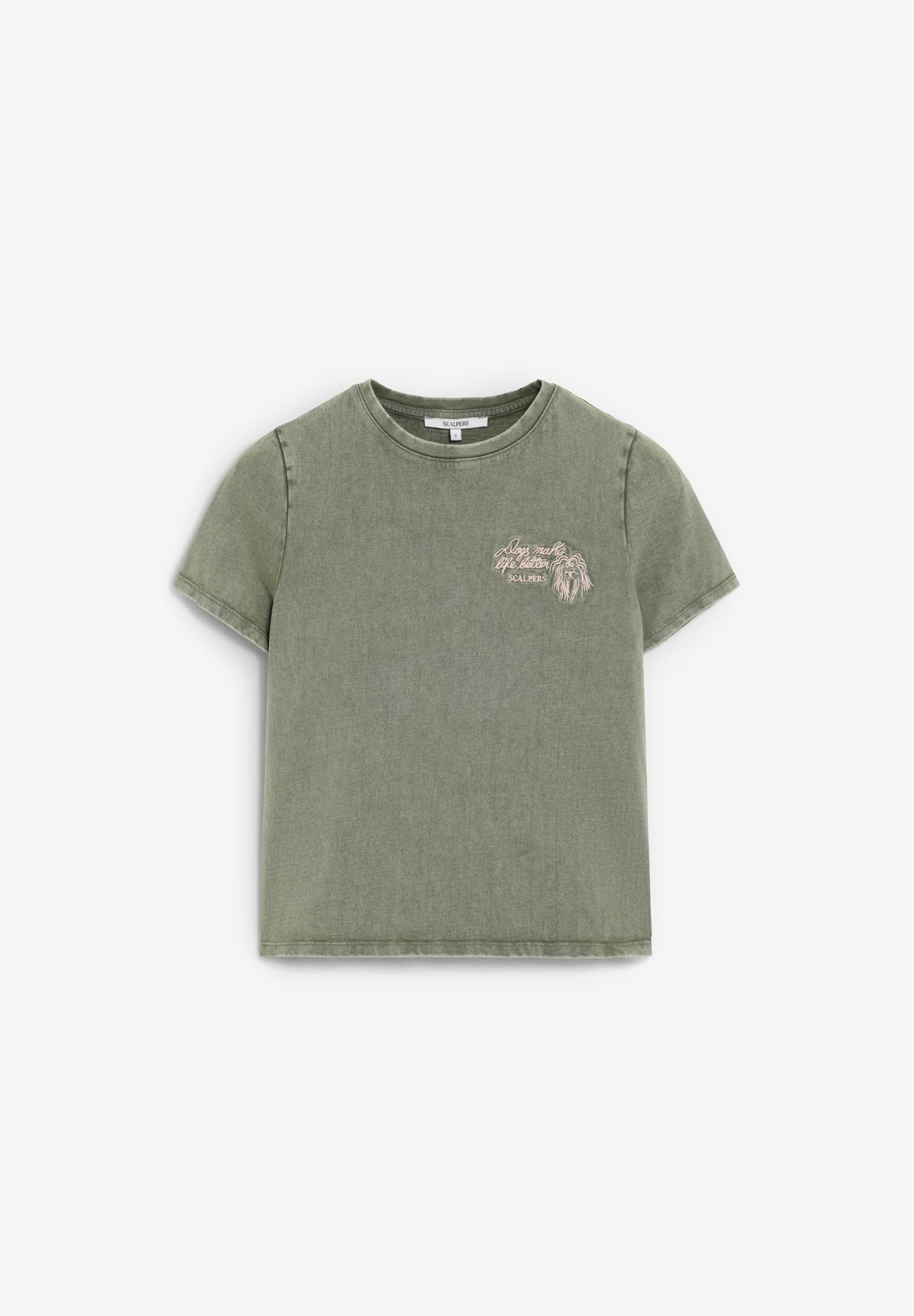 T-SHIRT PORMENOR COM COSTURAS