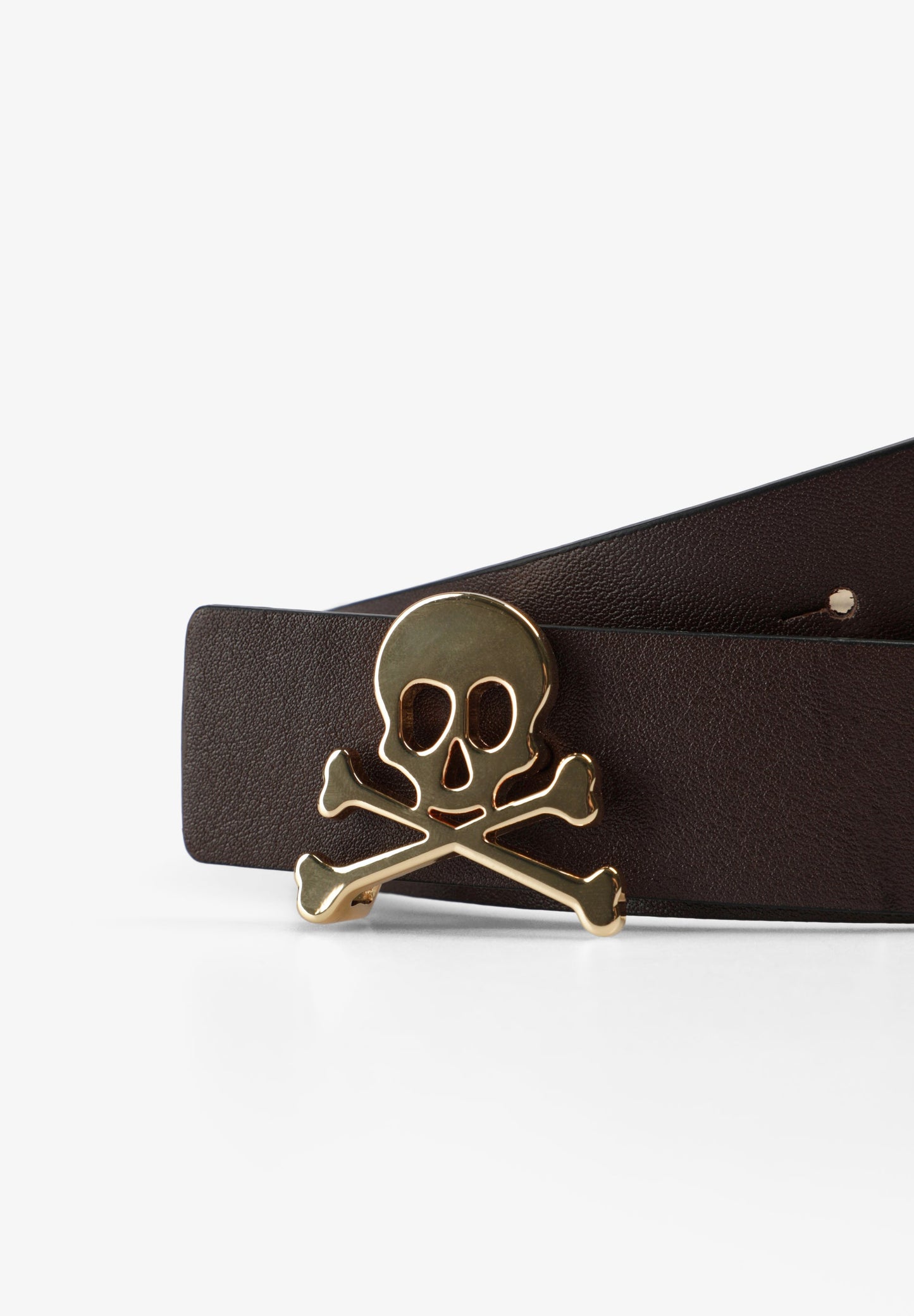 CINTO PELE REVERSÍVEL SKULL