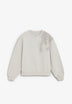 SWEATSHIRT COM PORMENOR NO OMBRO