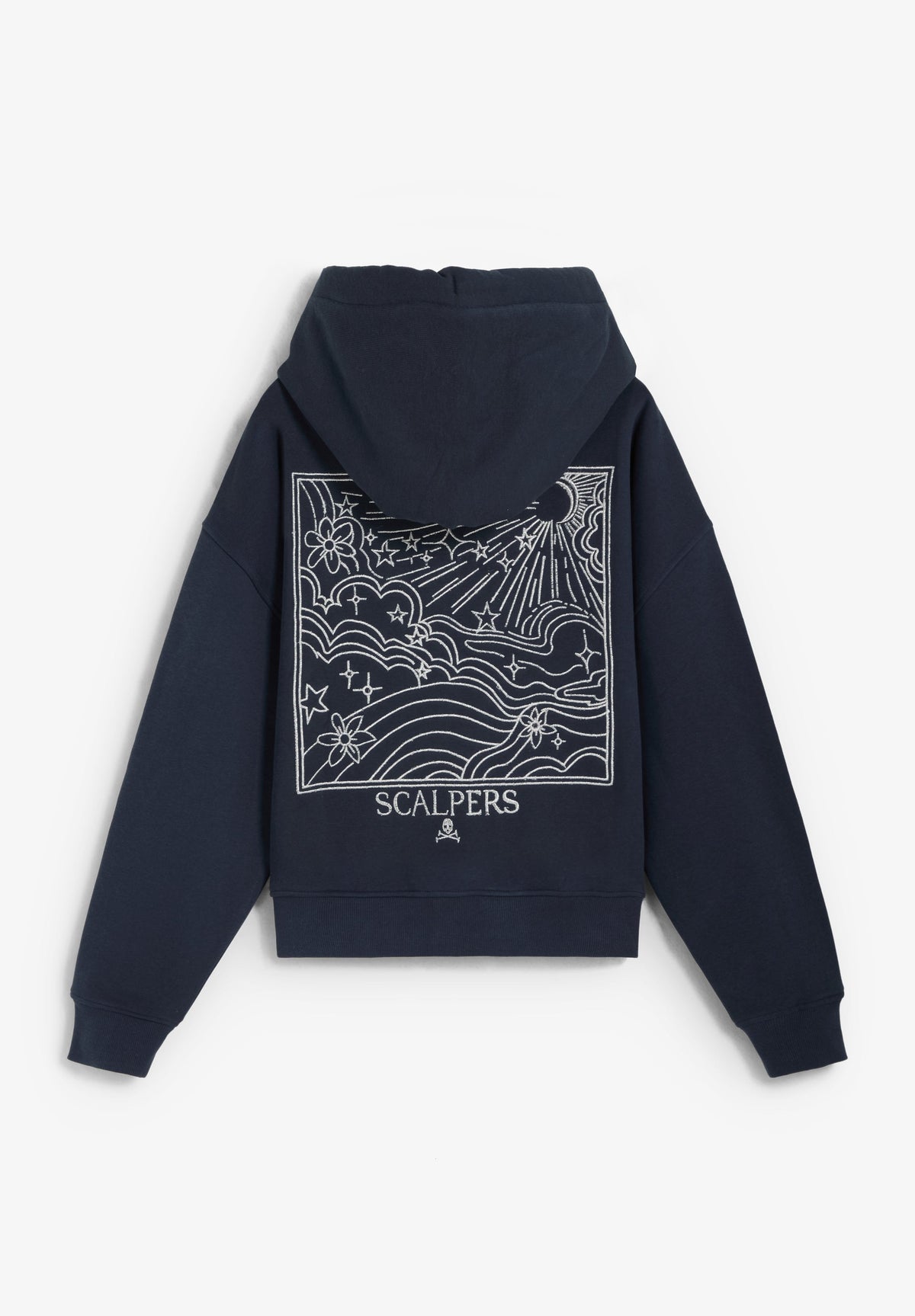 SWEATSHIRT COM BORDADO E FIO METALIZADO