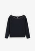 T-SHIRT FLUIDA COM TACHAS