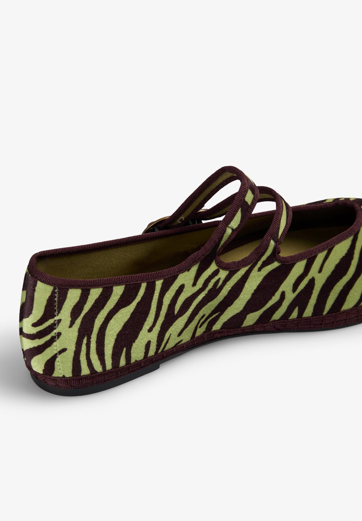 SABRINAS DE VELUDO COM ESTAMPADO ANIMAL