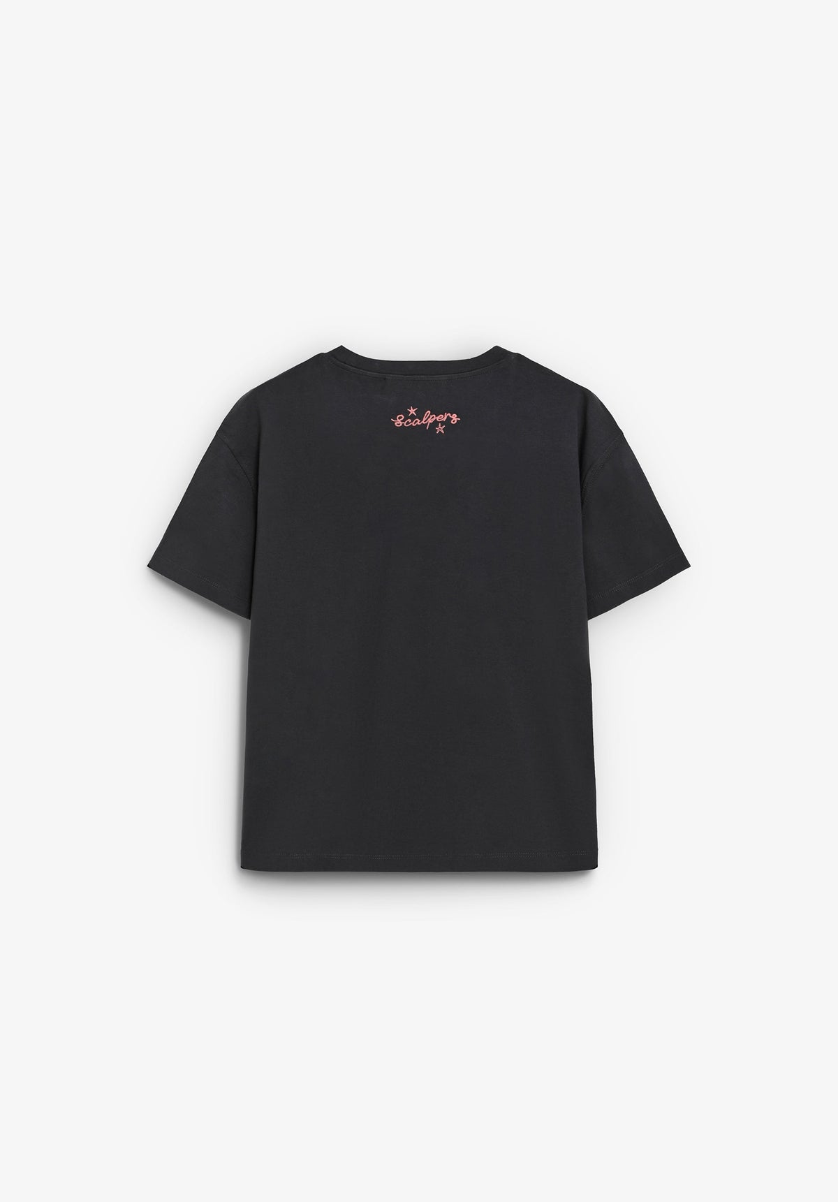 T-SHIRT COM MOTIVOS BORDADOS