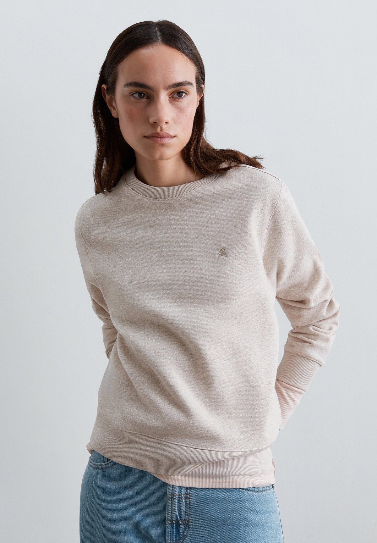 SWEATSHIRT BORDADA REGULAR FIT