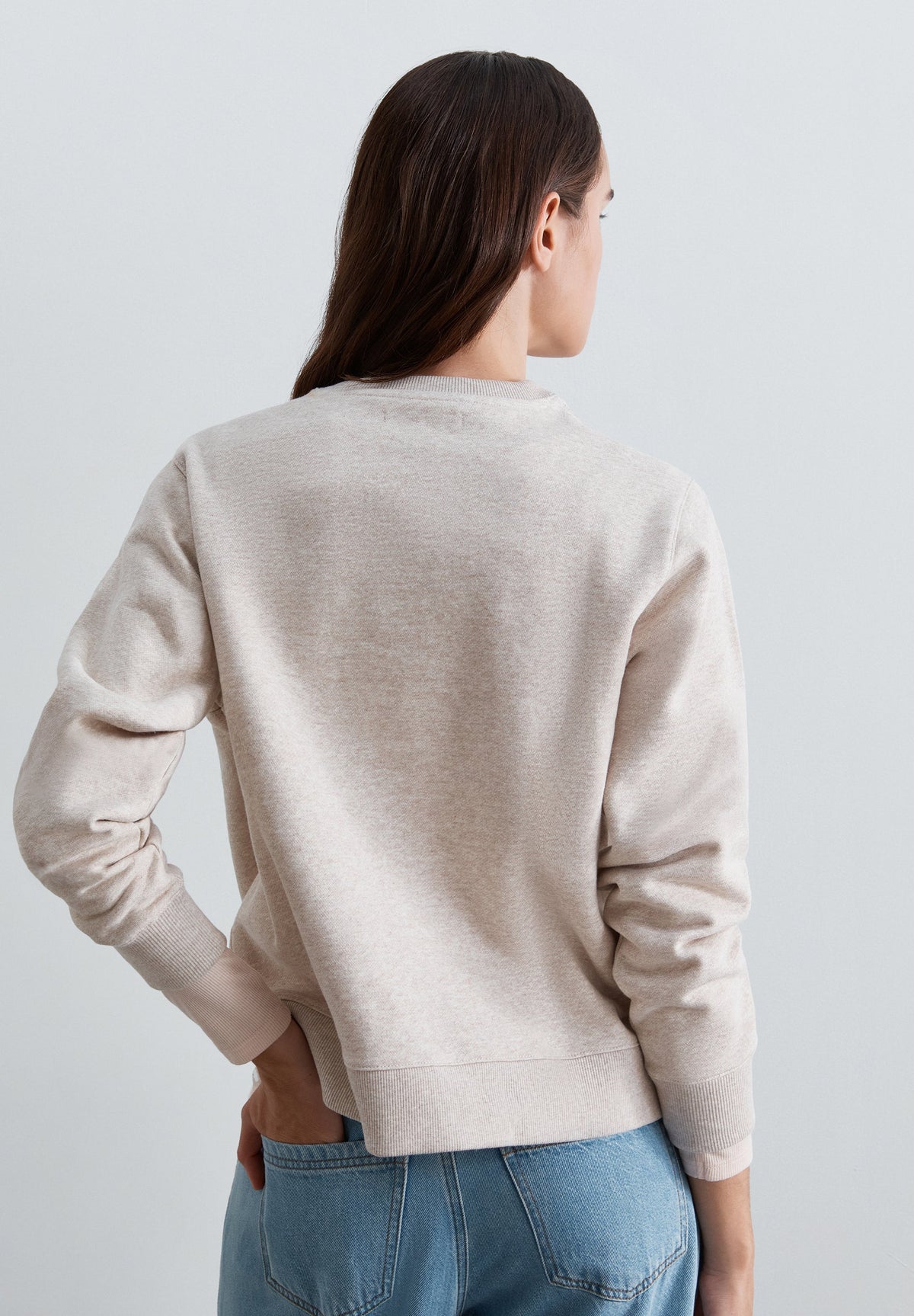 SWEATSHIRT BORDADA REGULAR FIT