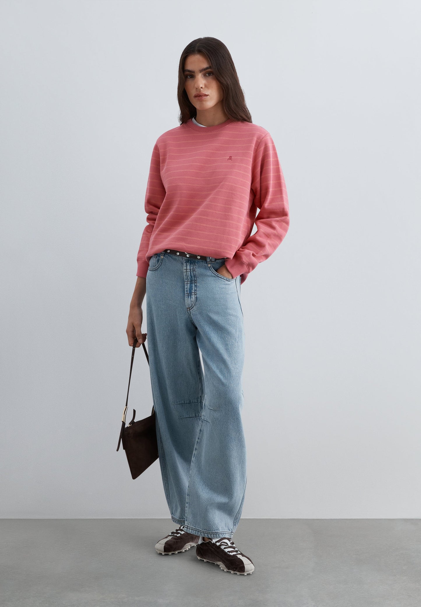 SWEATSHIRT BORDADA REGULAR FIT