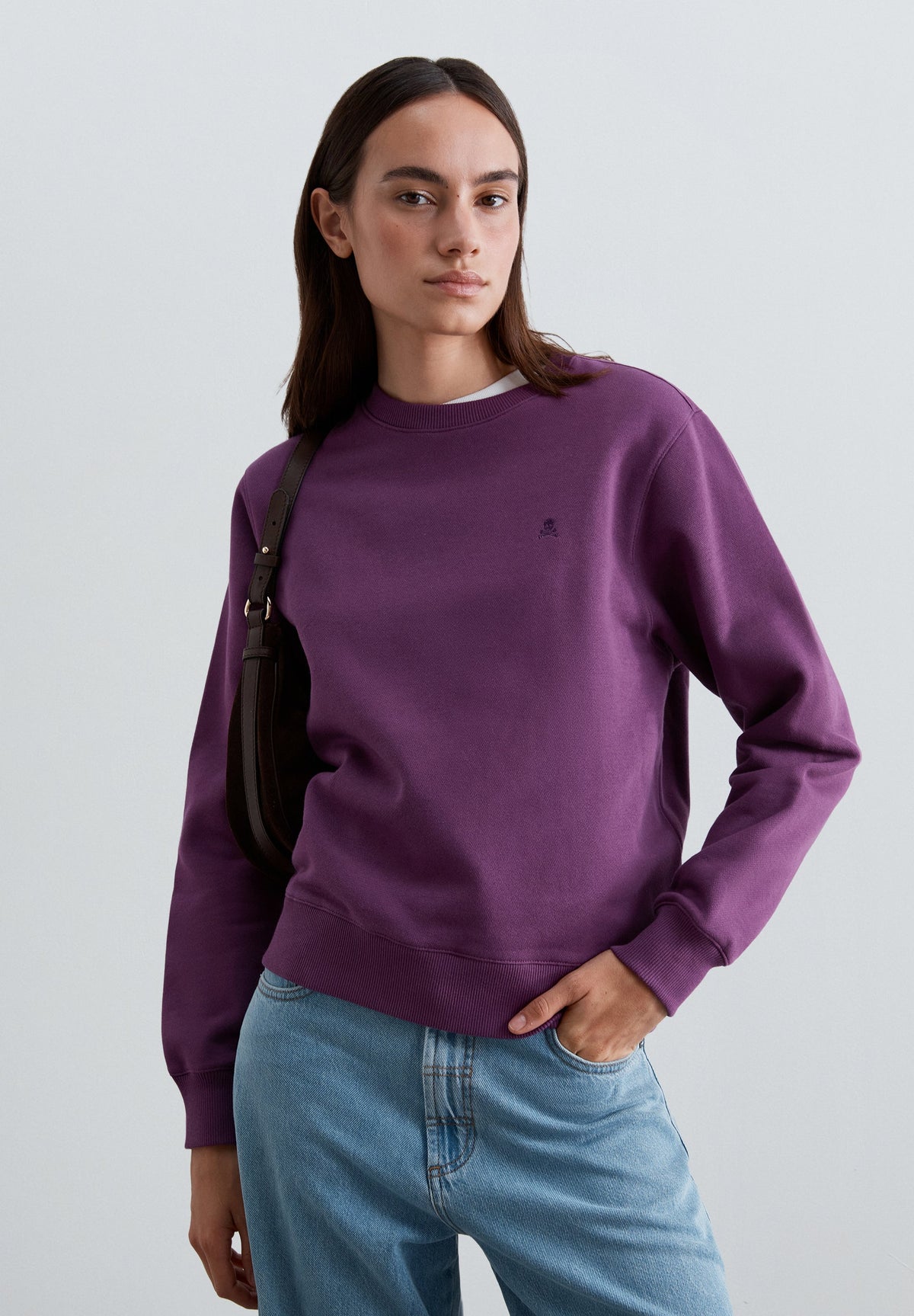 SWEATSHIRT BORDADA REGULAR FIT