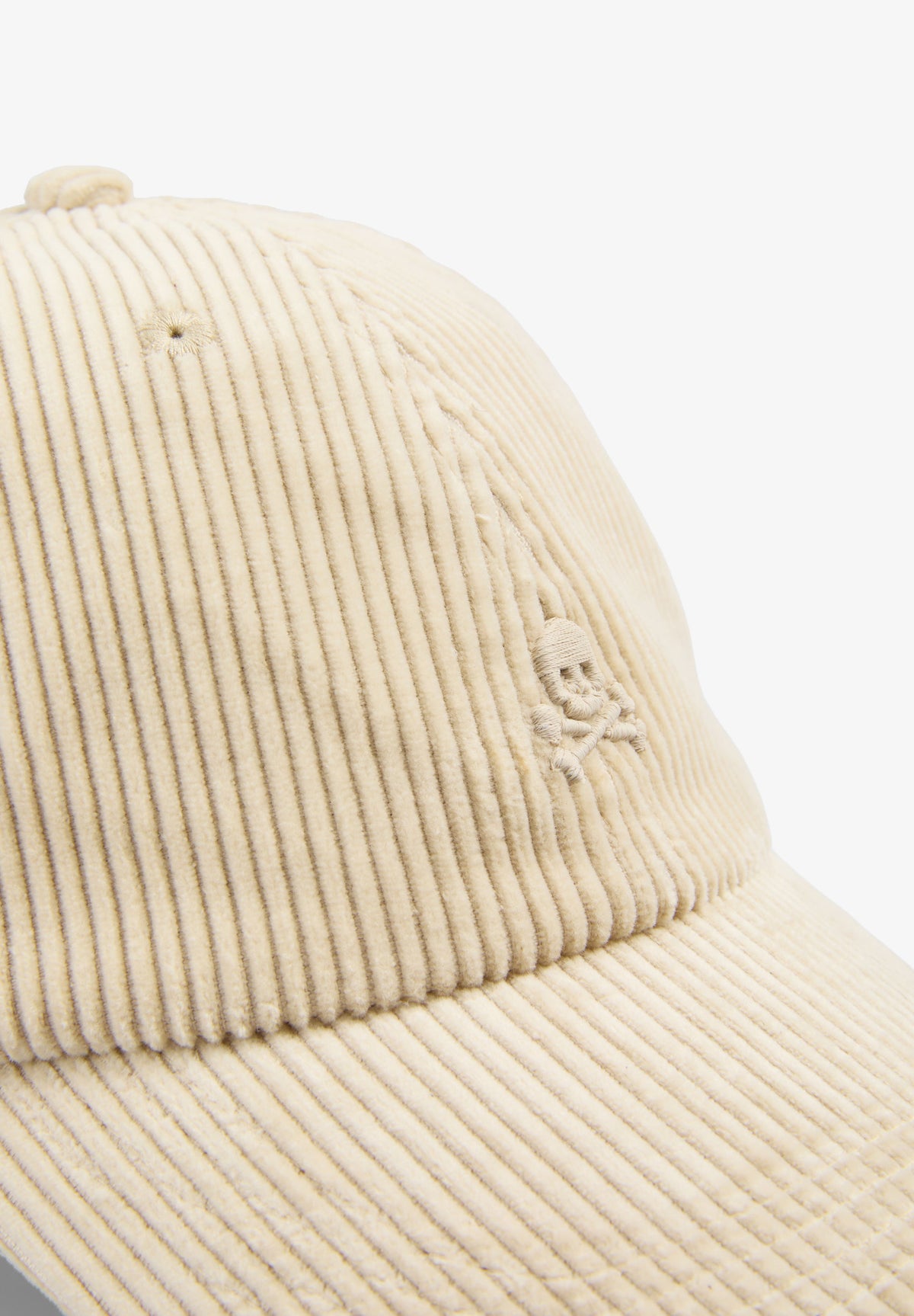 SCSKULLCORDUROY CAP