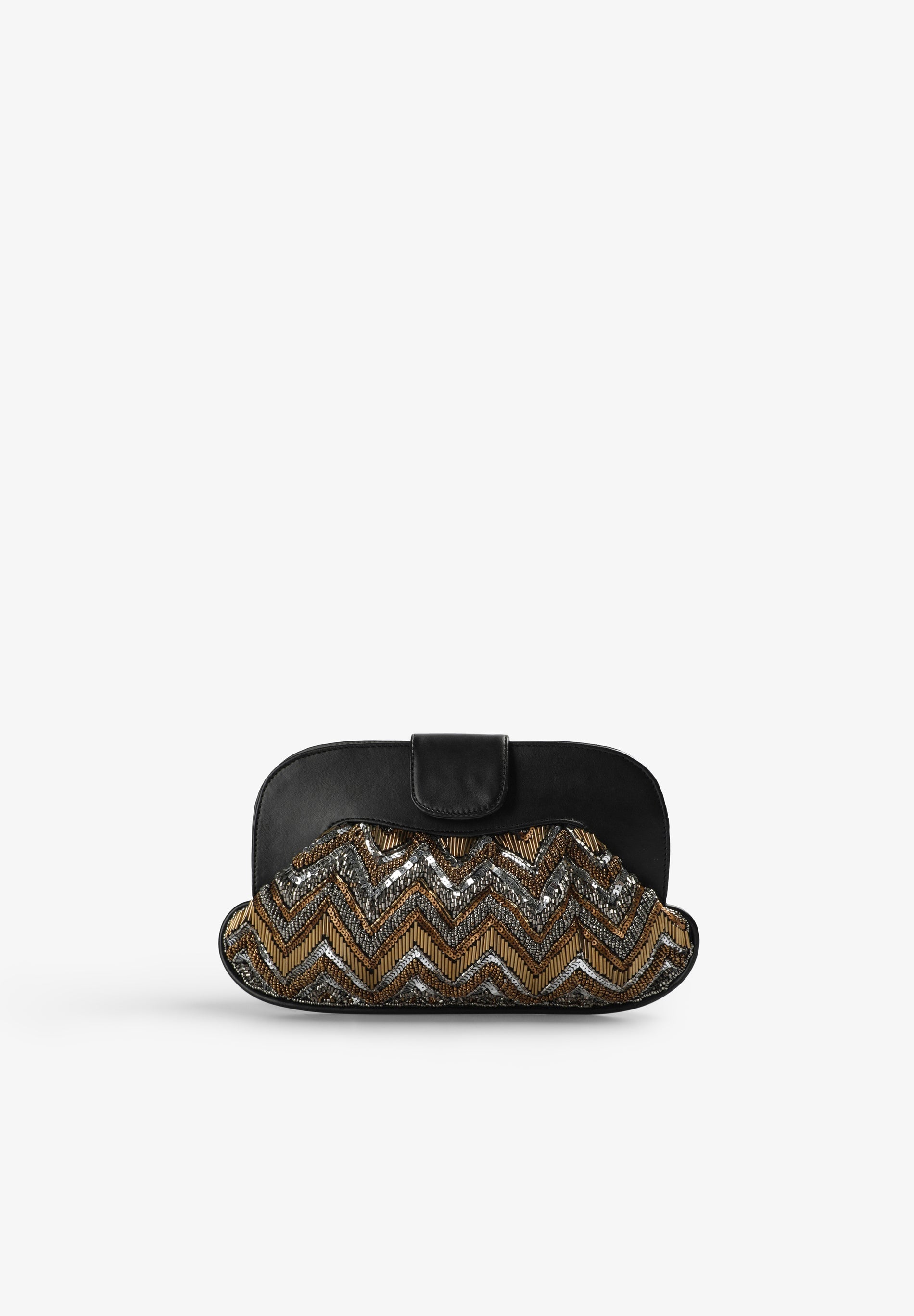 BOLSA CLUTCH COM MISSANGAS