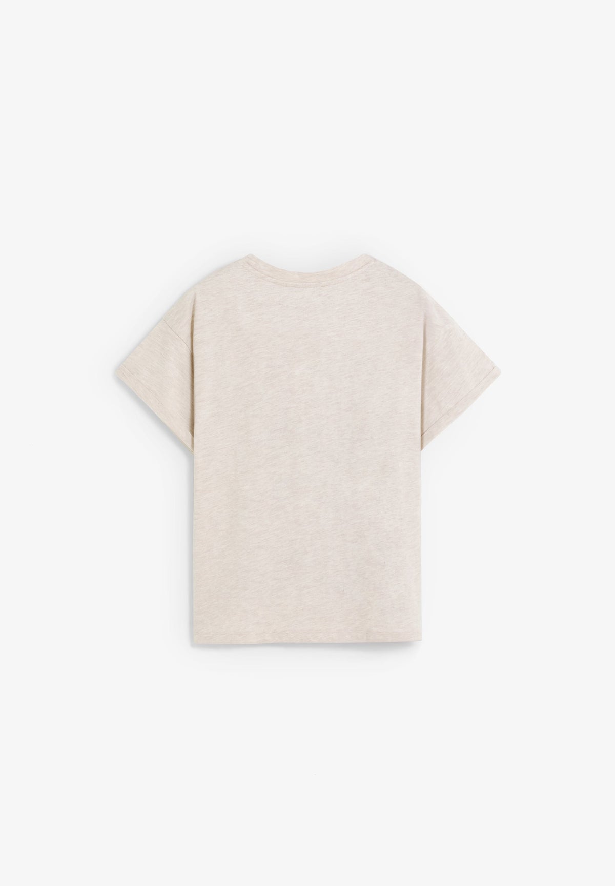 T-SHIRT RELAXED COM PADRÃO DE SKULL