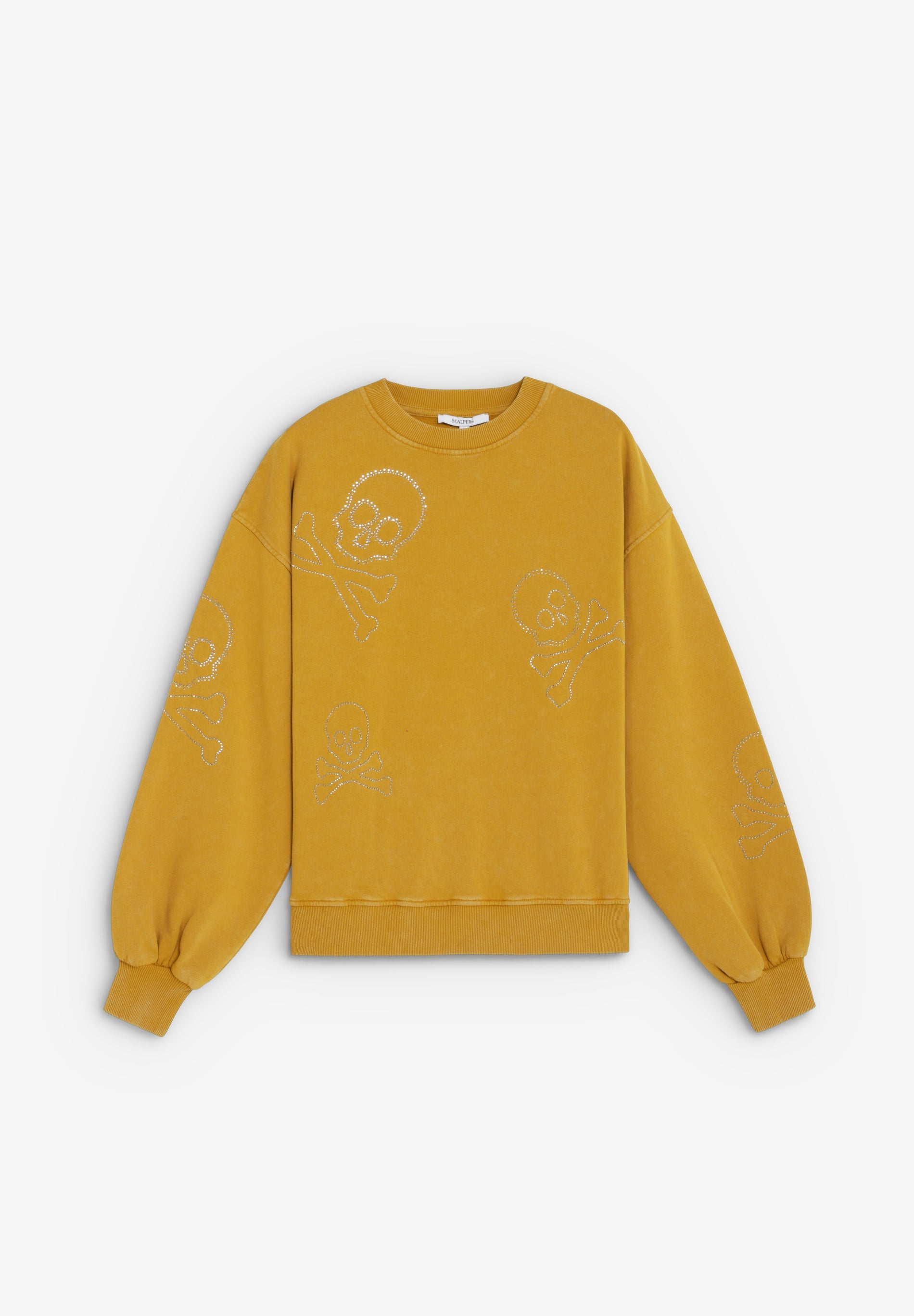 SWEATSHIRT COM SKULLS EM STRASS