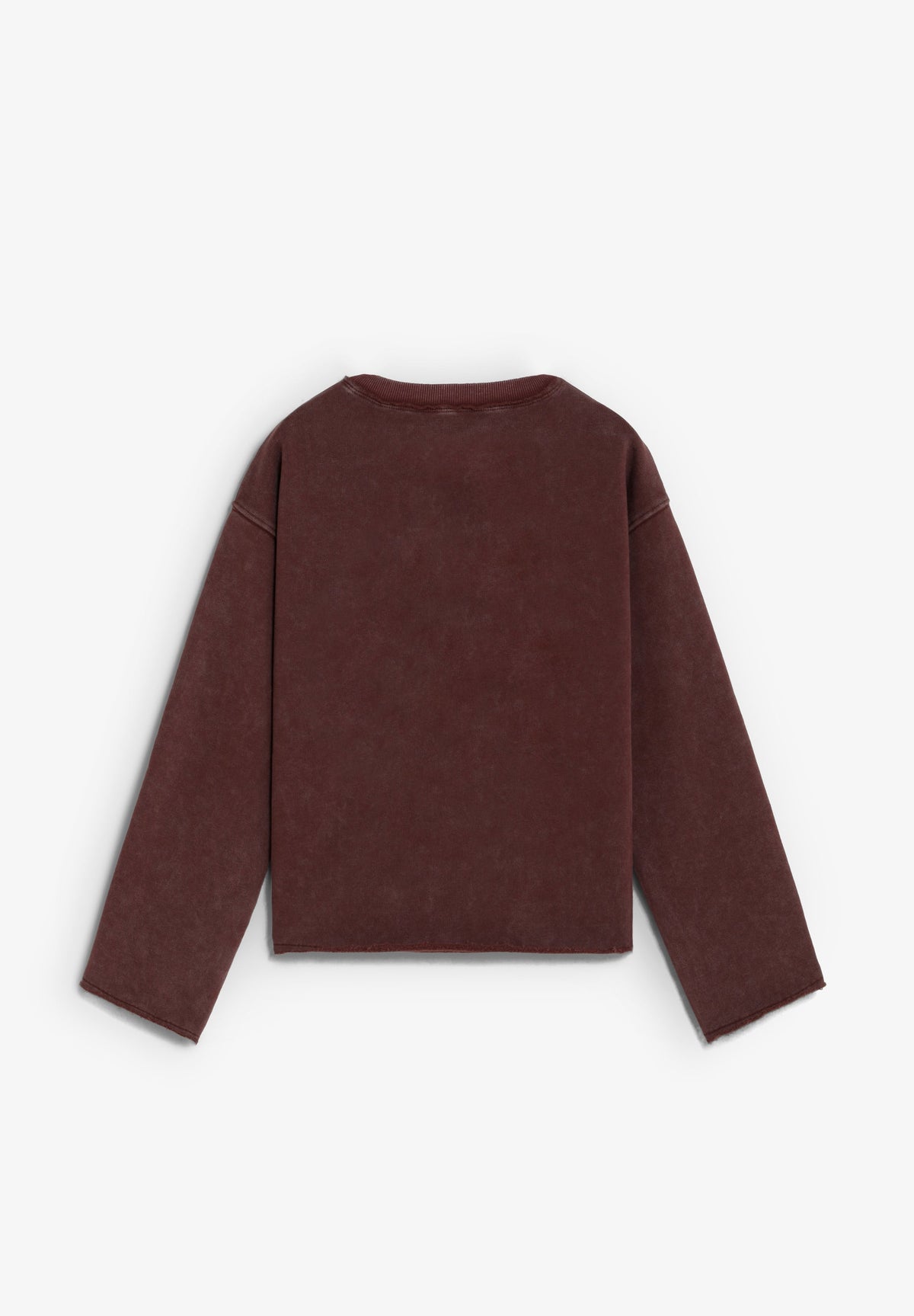 SWEATSHIRT DESBOTADA COM PADRÃO