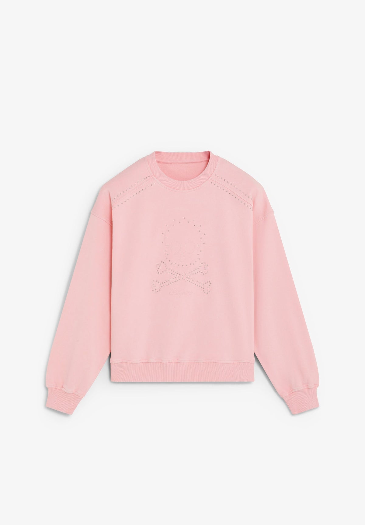 SWEATSHIRT COM PORMENOR DE TACHAS