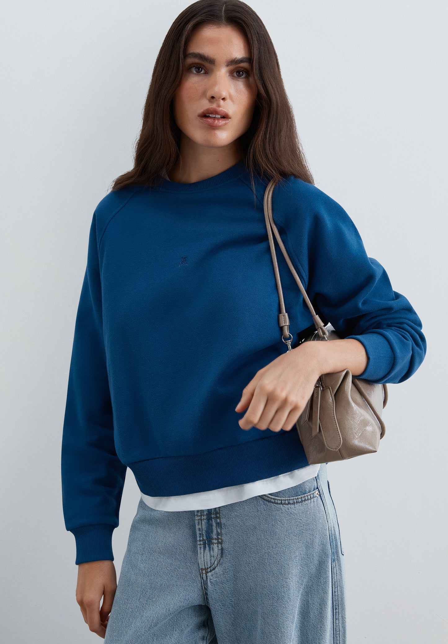 SCCAVIAR SKULL BACK SWEATER
