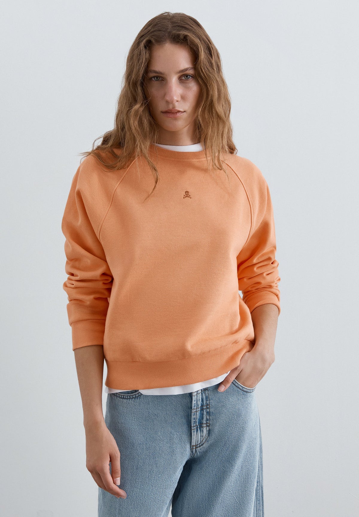SWEATSHIRT PADRÃO TRASEIRO COM GLITTER