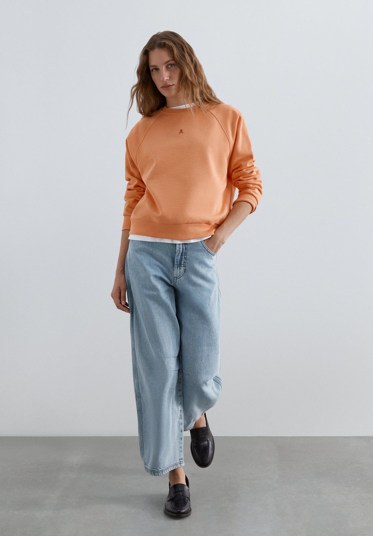 SWEATSHIRT PADRÃO TRASEIRO COM GLITTER