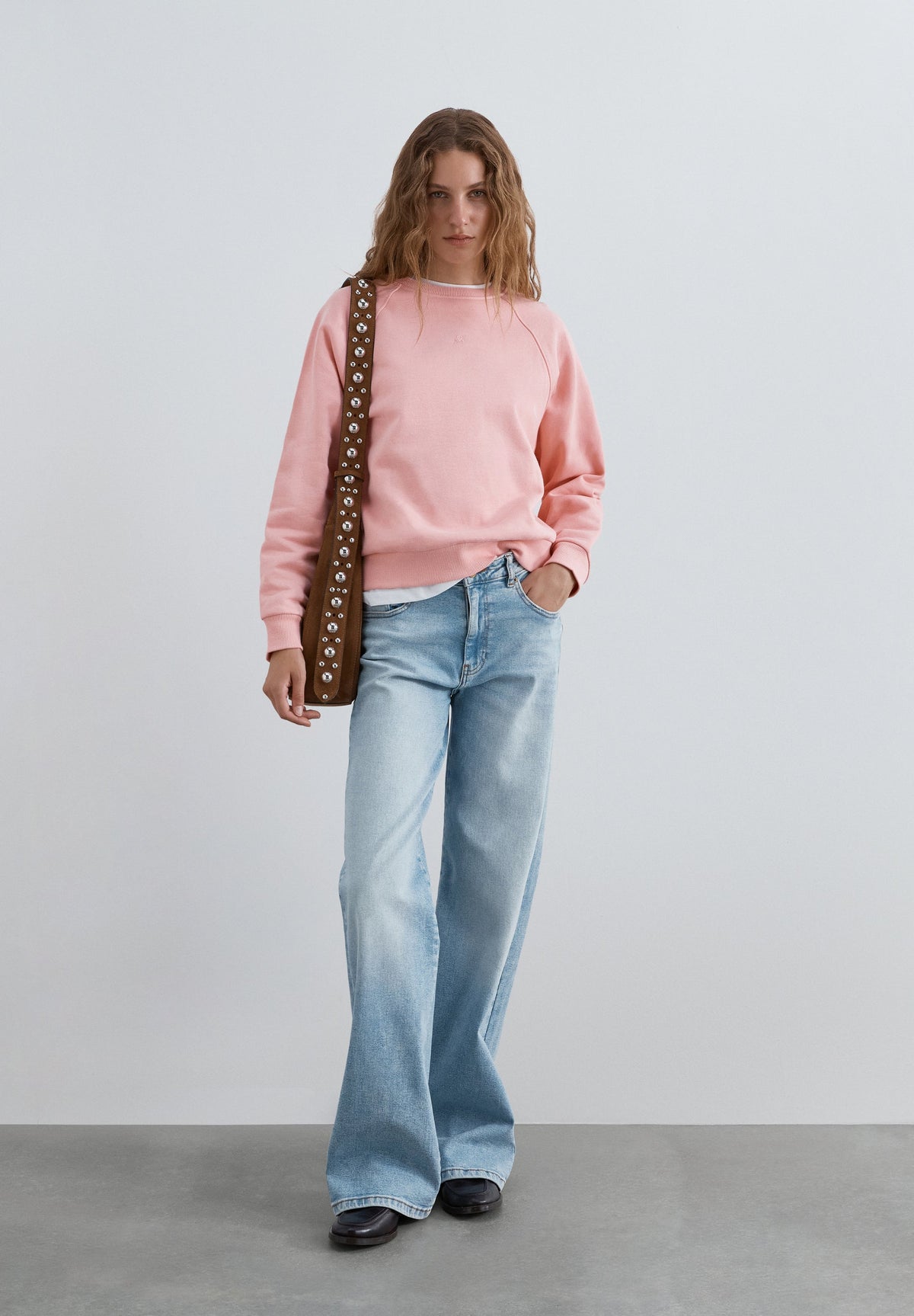 SWEATSHIRT PADRÃO TRASEIRO COM GLITTER