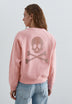 SWEATSHIRT PADRÃO TRASEIRO COM GLITTER