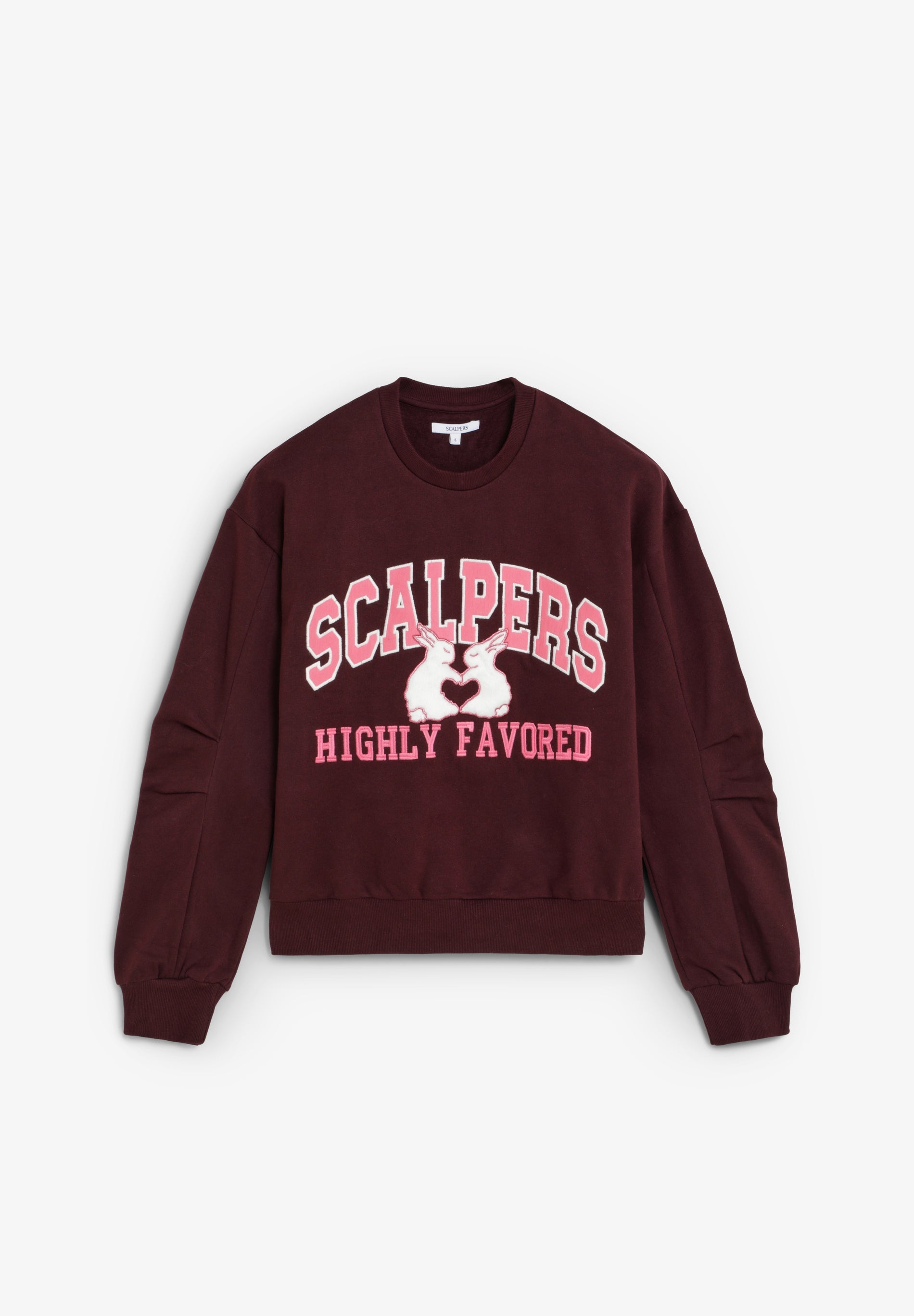 SWEATSHIRT COM BORDADO À FRENTE
