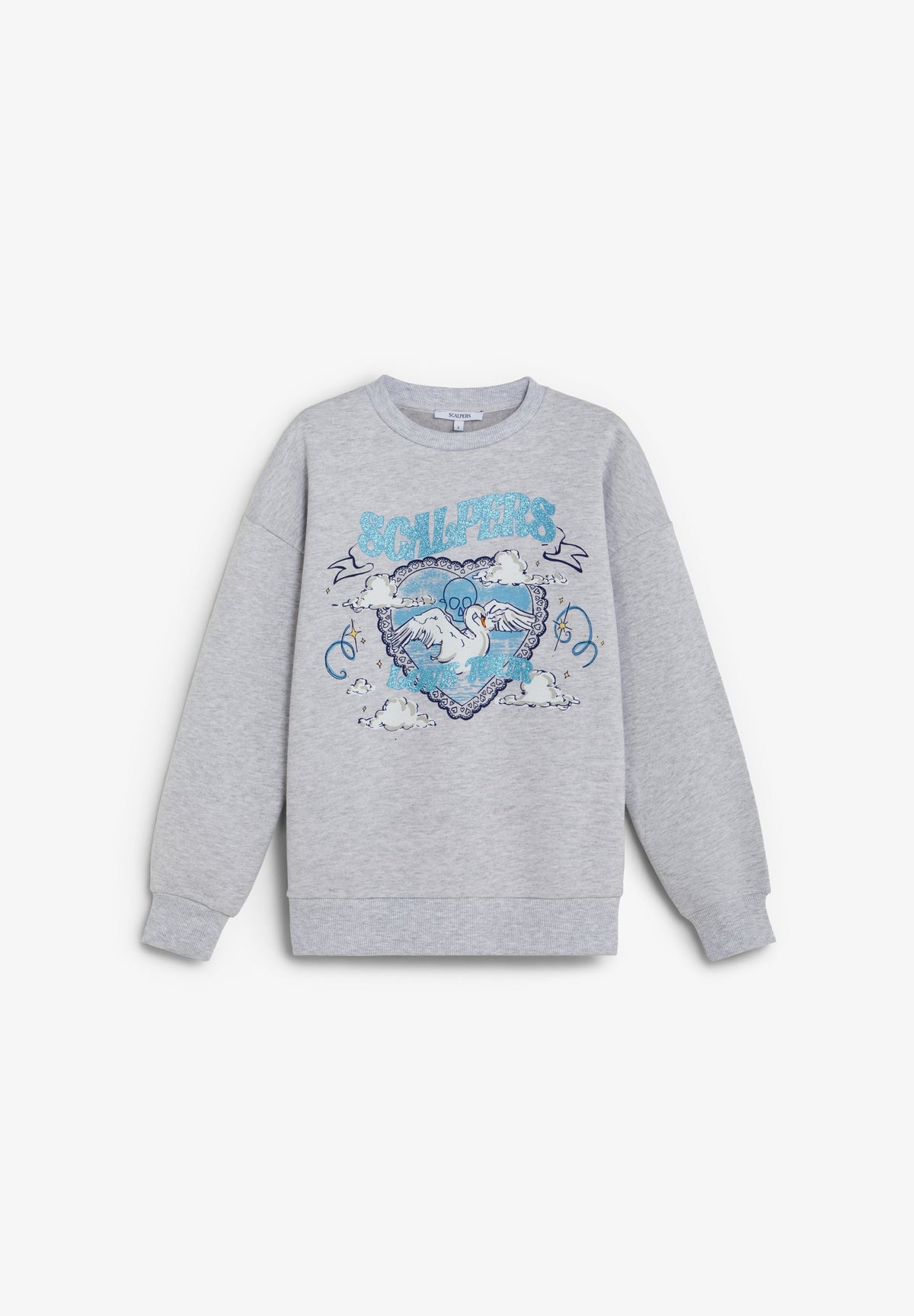 SWEATSHIRT COM PADRÃO GLITTER