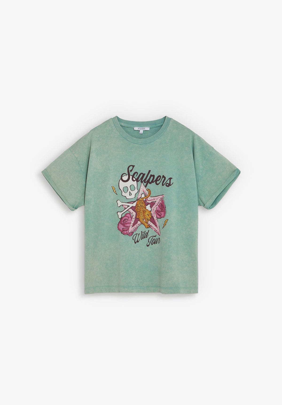 T-SHIRT COM PADRÃO WASHED