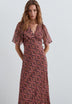 VESTIDO FLUIDO COM PADRÃO