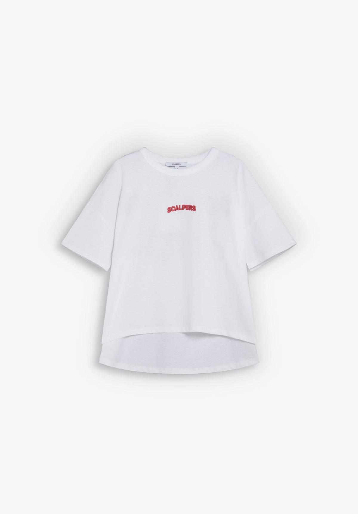 T-SHIRT COM LOGÓTIPO BORDADO