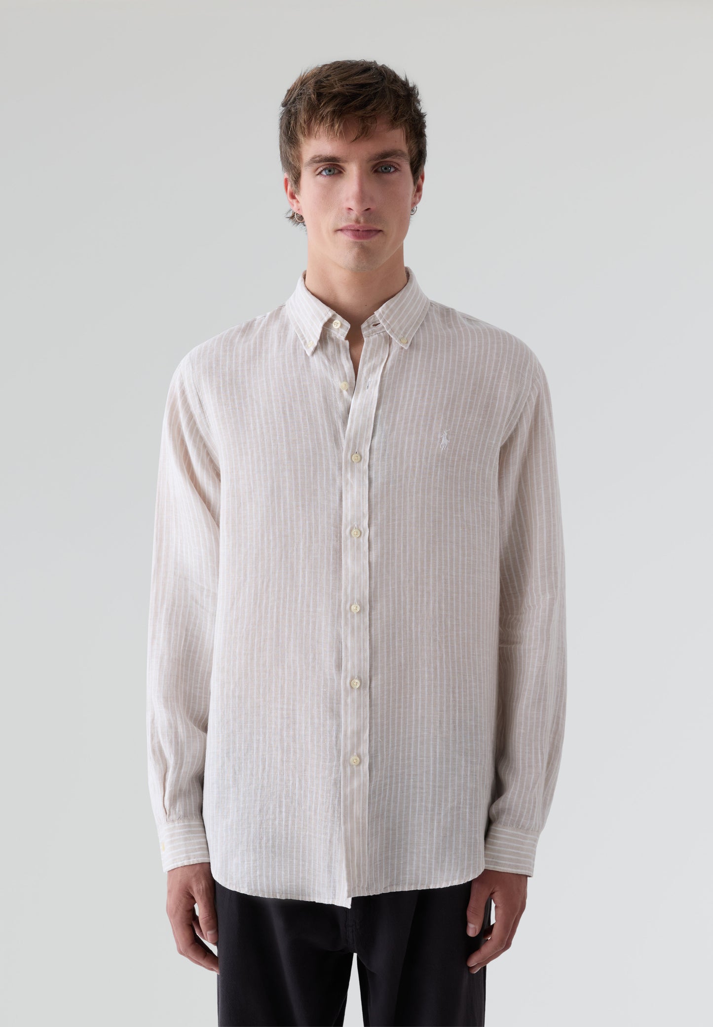 POLO RALPH LAUREN | YD LINEN V1-WVN-SHIRT
